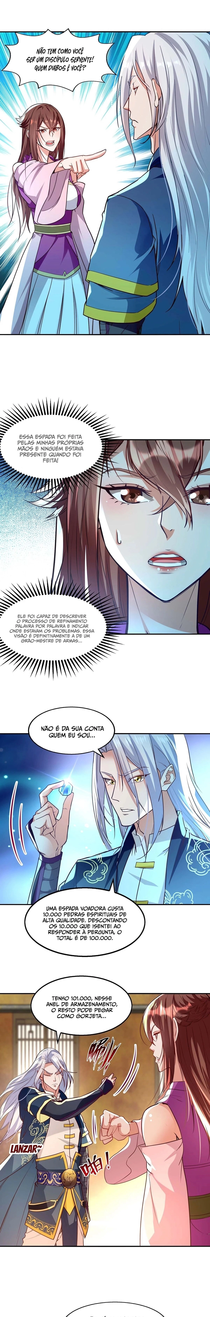 Acendeu o Ser Supremo Capítulo 122 Página 3