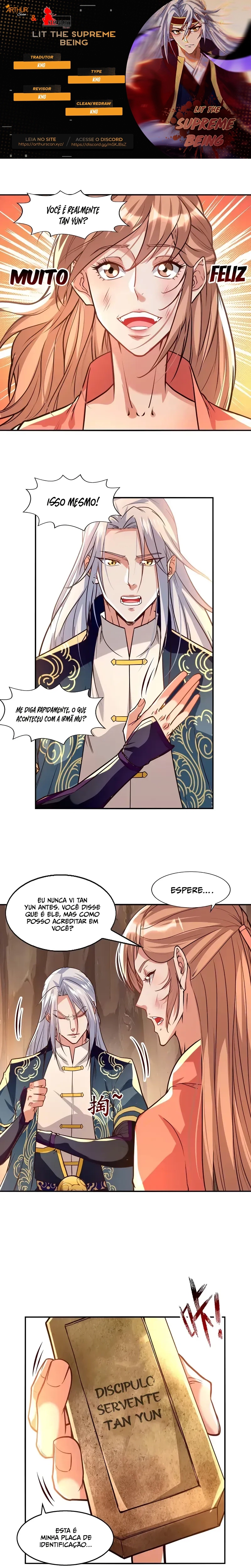 Acendeu o Ser Supremo Capítulo 129 Página 1