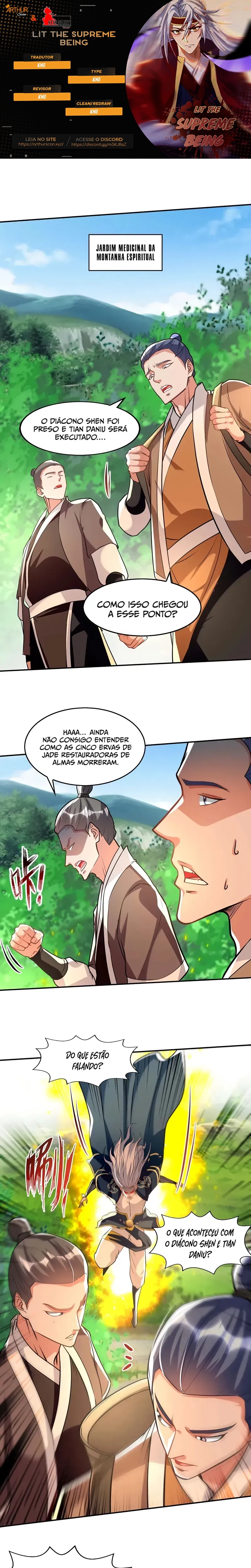 Acendeu o Ser Supremo Capítulo 132 Página 1