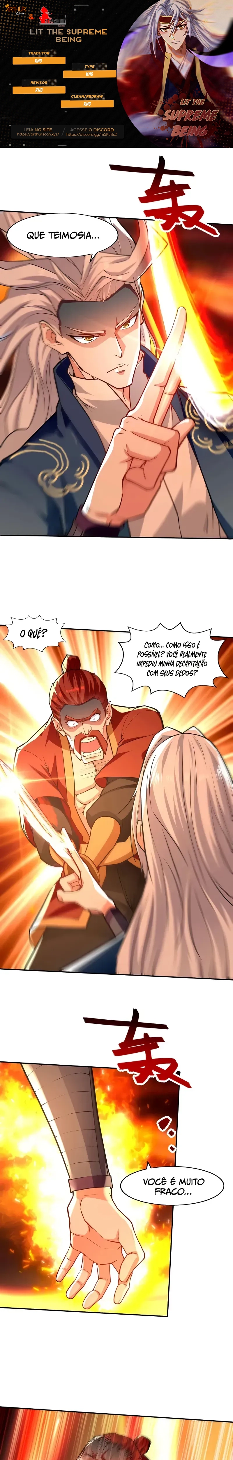 Acendeu o Ser Supremo Capítulo 133 Página 1