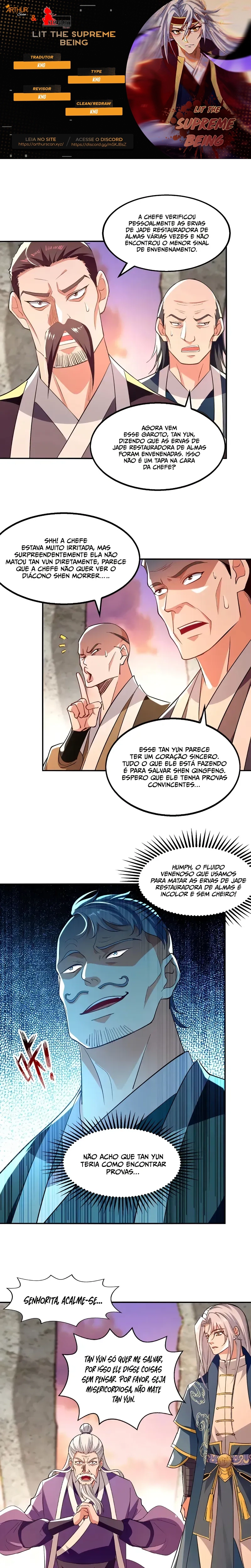 Acendeu o Ser Supremo Capítulo 135 Página 1