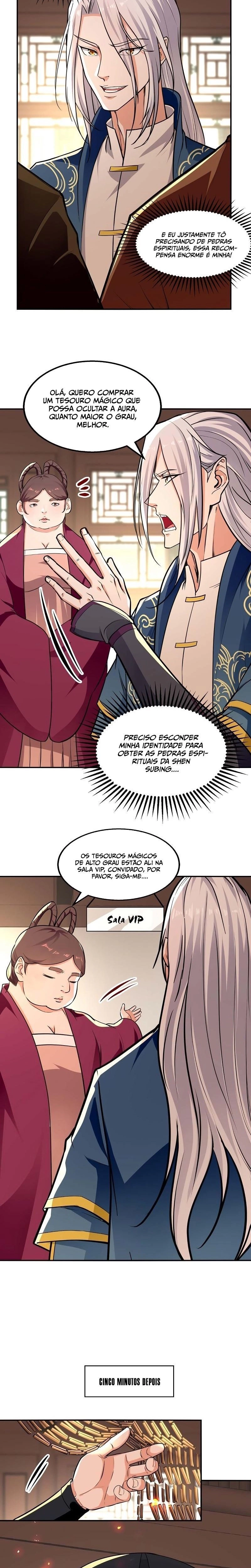 Acendeu o Ser Supremo Capítulo 146 Página 8