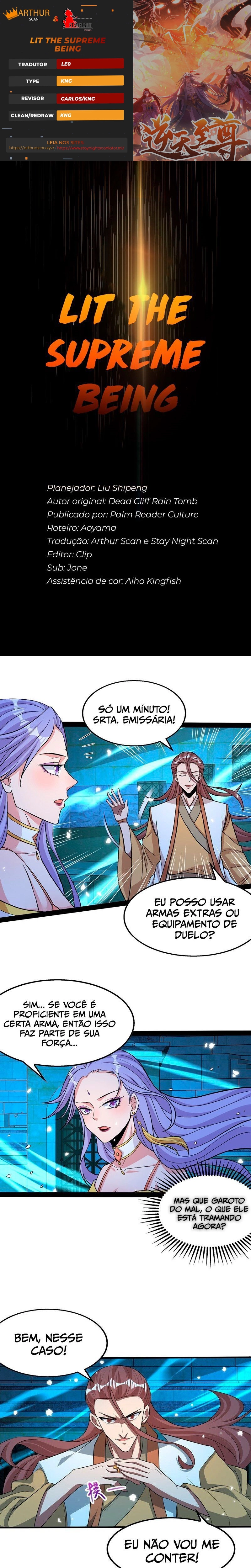 Acendeu o Ser Supremo Capítulo 17 Página 1