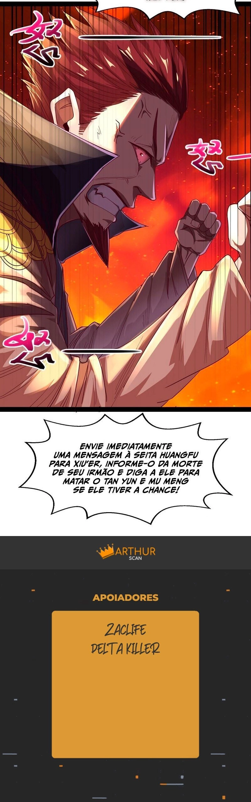 Acendeu o Ser Supremo Capítulo 18 Página 8