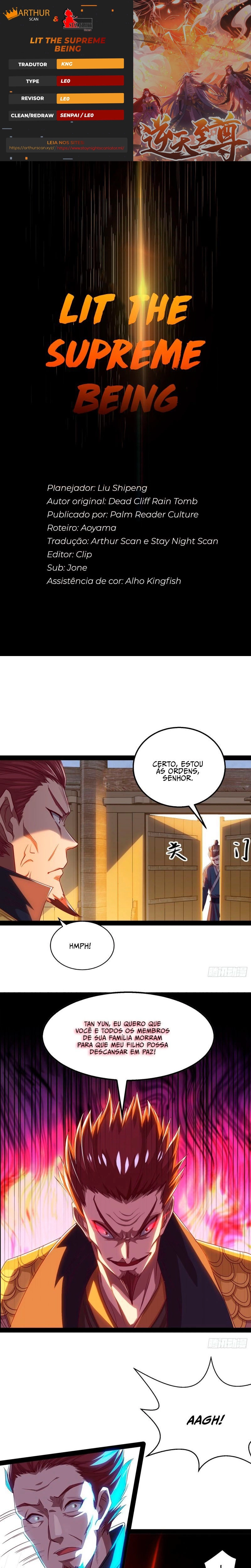Acendeu o Ser Supremo Capítulo 19 Página 1