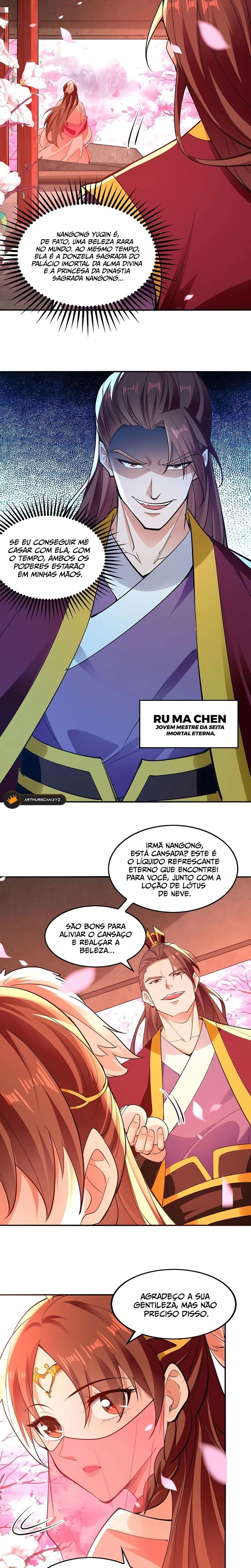 Acendeu o Ser Supremo Capítulo 205 Página 2