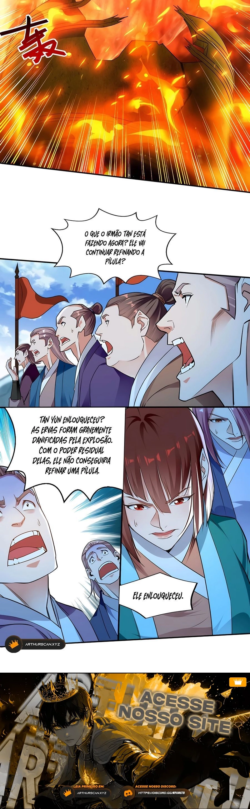 Acendeu o Ser Supremo Capítulo 212 Página 11