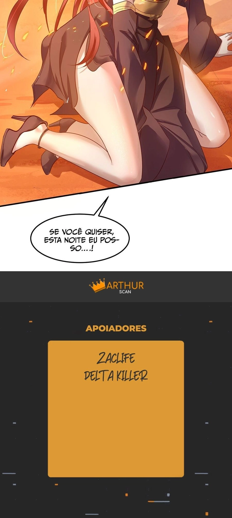 Acendeu o Ser Supremo Capítulo 4 Página 8