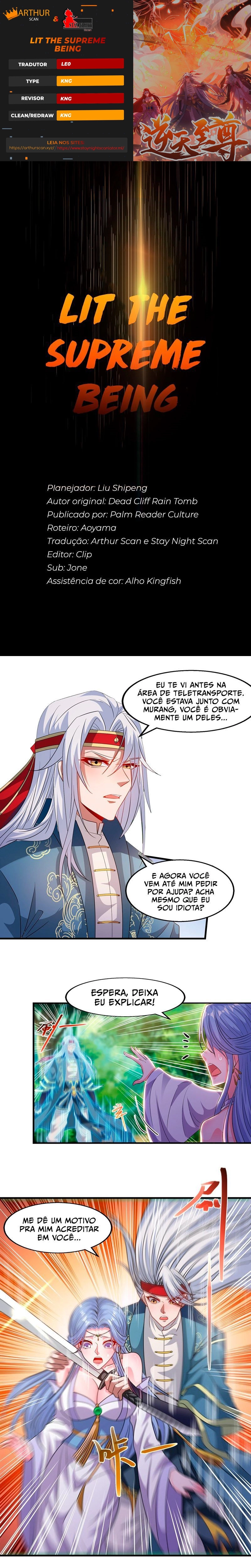 Acendeu o Ser Supremo Capítulo 44 Página 1