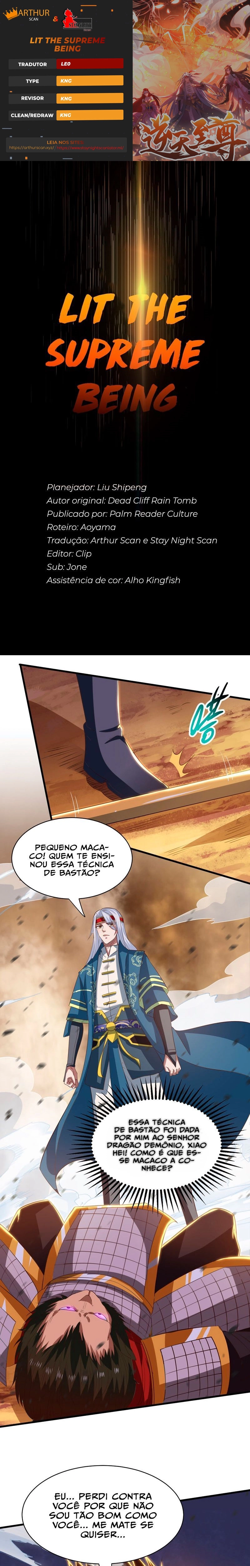 Acendeu o Ser Supremo Capítulo 60 Página 1