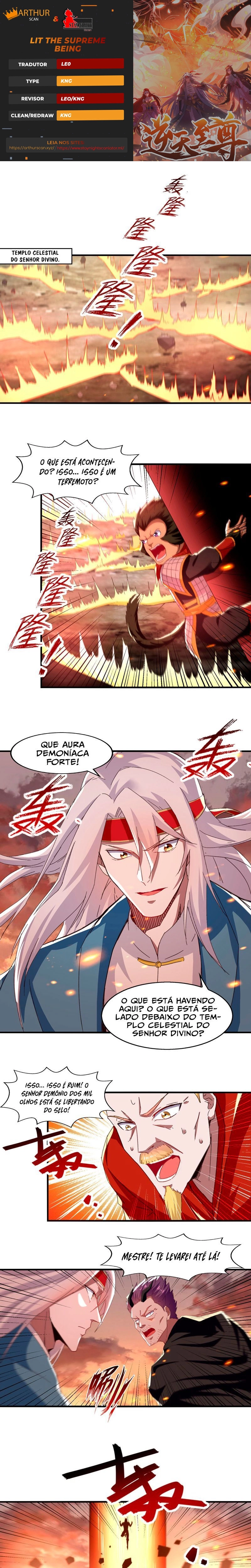 Acendeu o Ser Supremo Capítulo 64 Página 1