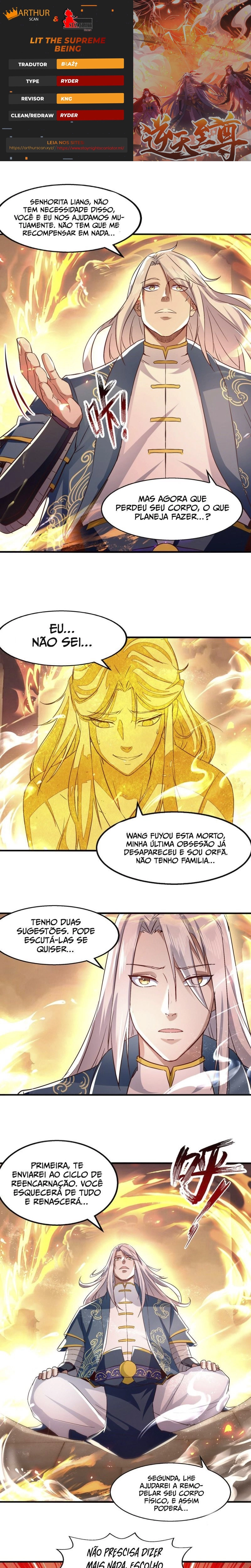 Acendeu o Ser Supremo Capítulo 77 Página 1