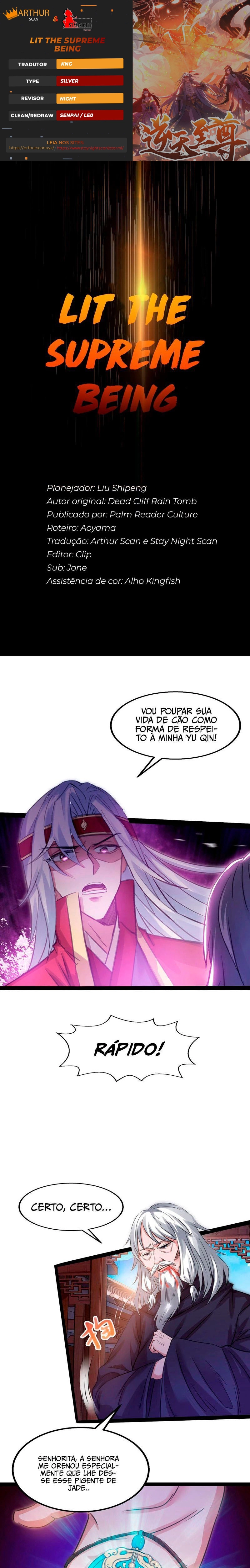 Acendeu o Ser Supremo Capítulo 9 Página 1