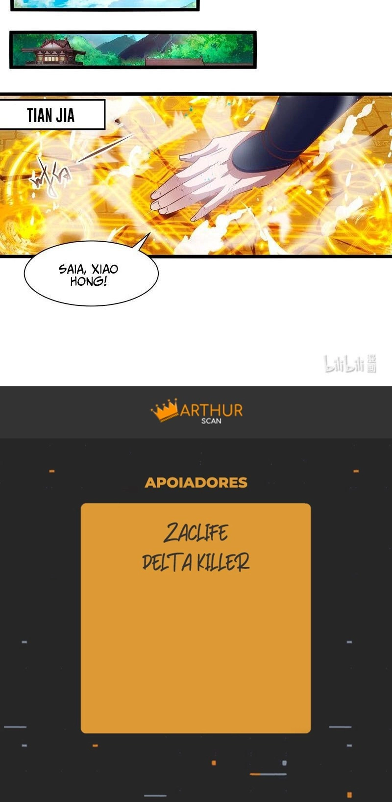 Acendeu o Ser Supremo Capítulo 9 Página 8