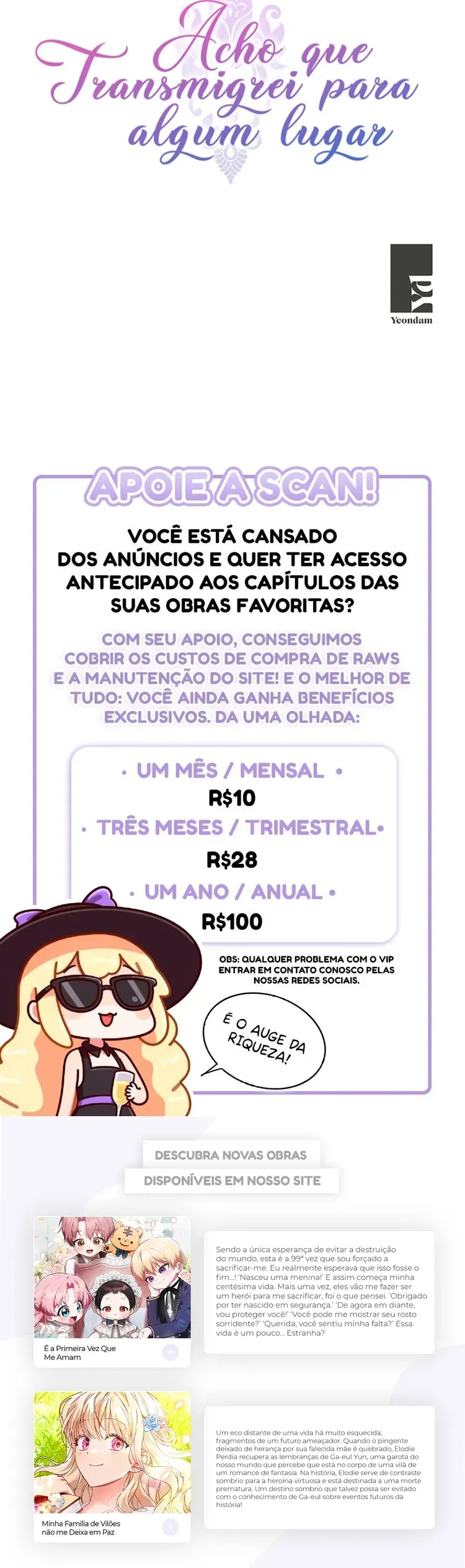  Acho Que Transmigrei Para Algum Lugar Capítulo 43 Página 8