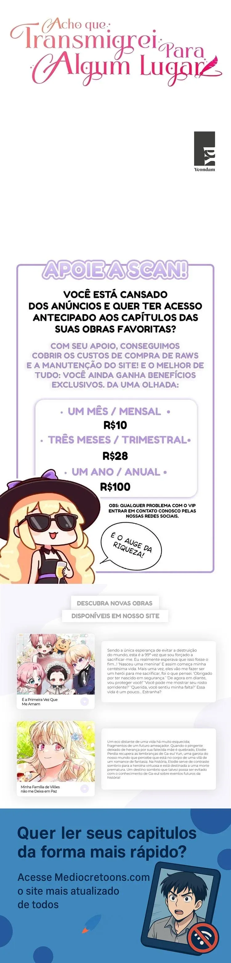  Acho Que Transmigrei Para Algum Lugar Capítulo 62 Página 7