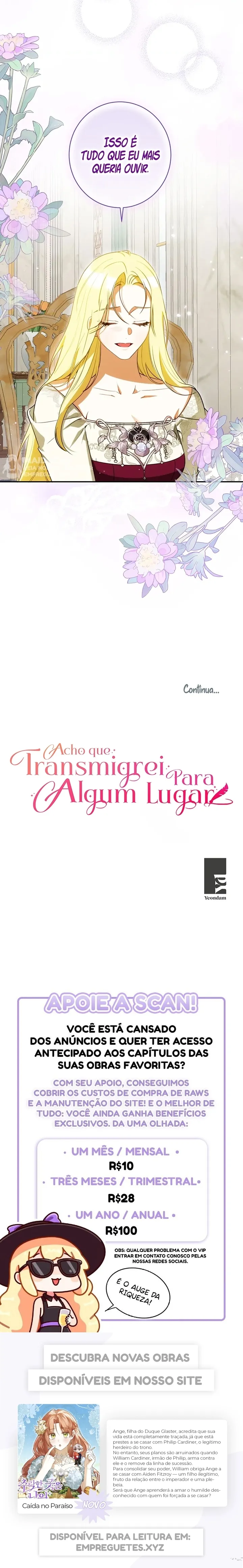  Acho Que Transmigrei Para Algum Lugar Capítulo 74 Página 7