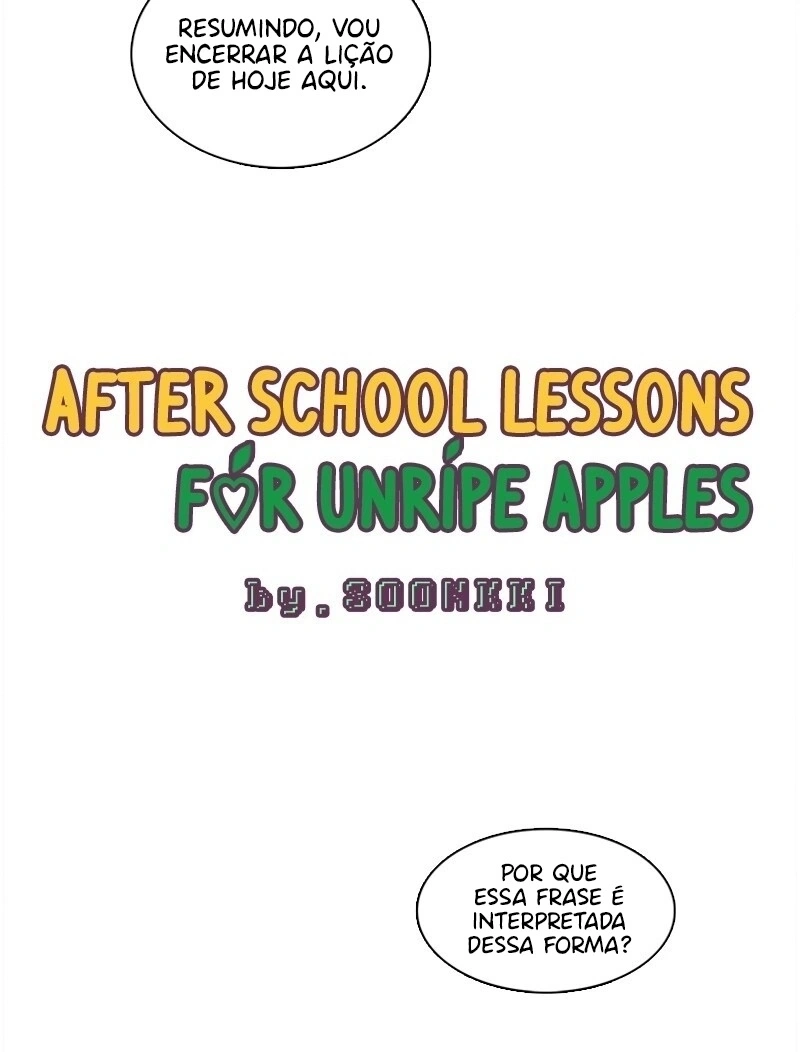 After School Lessons for Unripe Apples Capítulo 39 Página 5