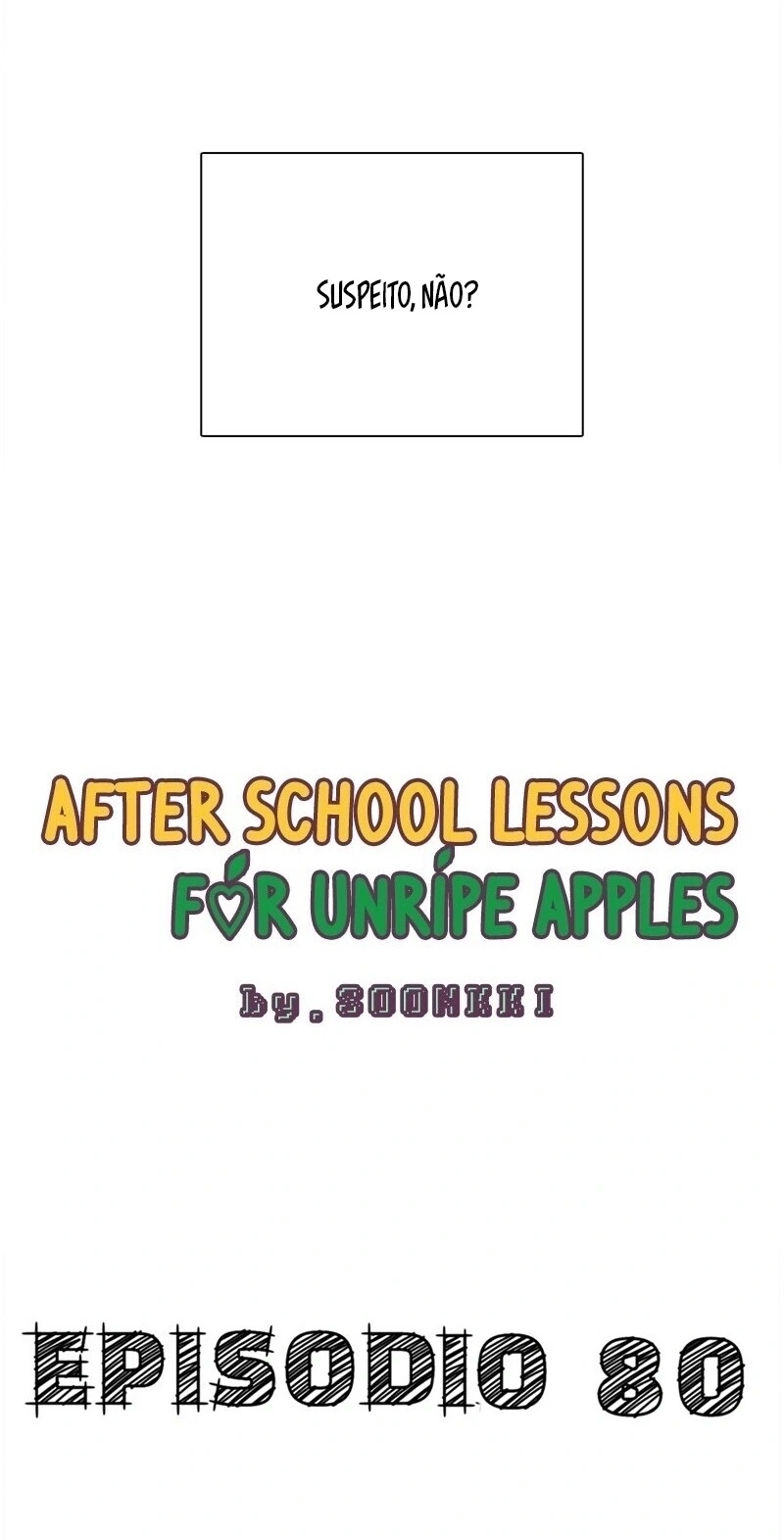 After School Lessons for Unripe Apples Capítulo 80 Página 15