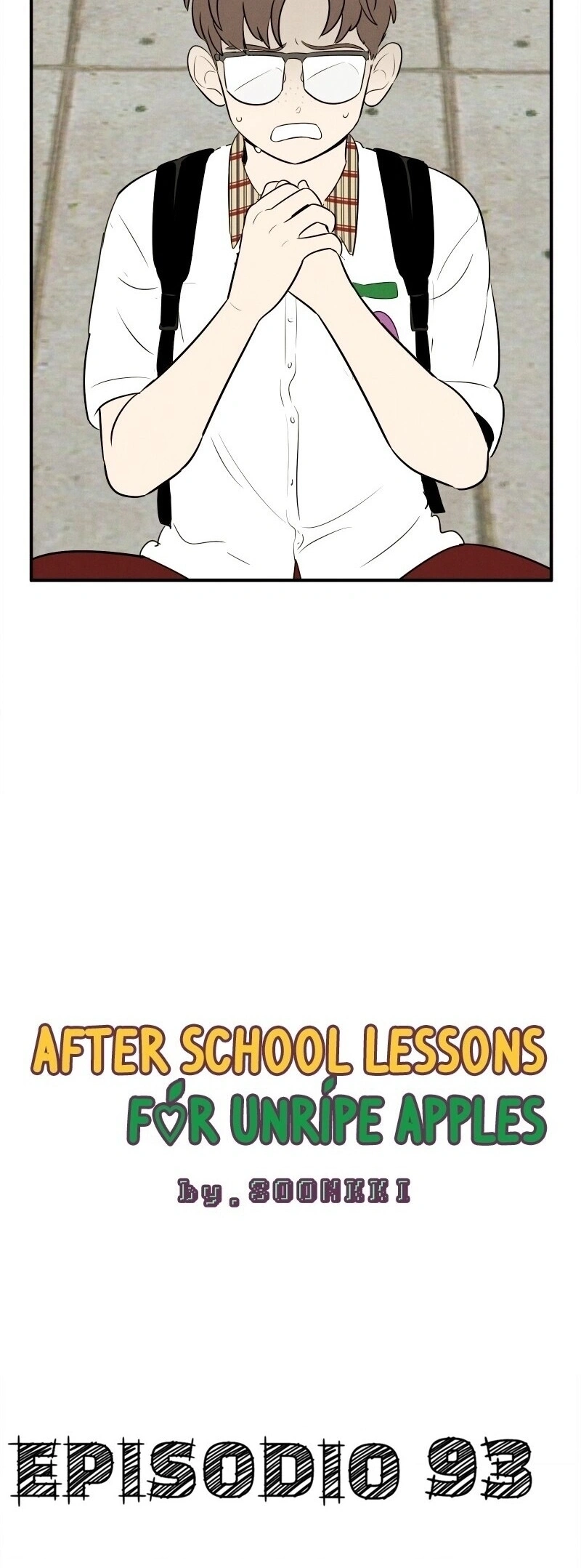 After School Lessons for Unripe Apples Capítulo 93 Página 12