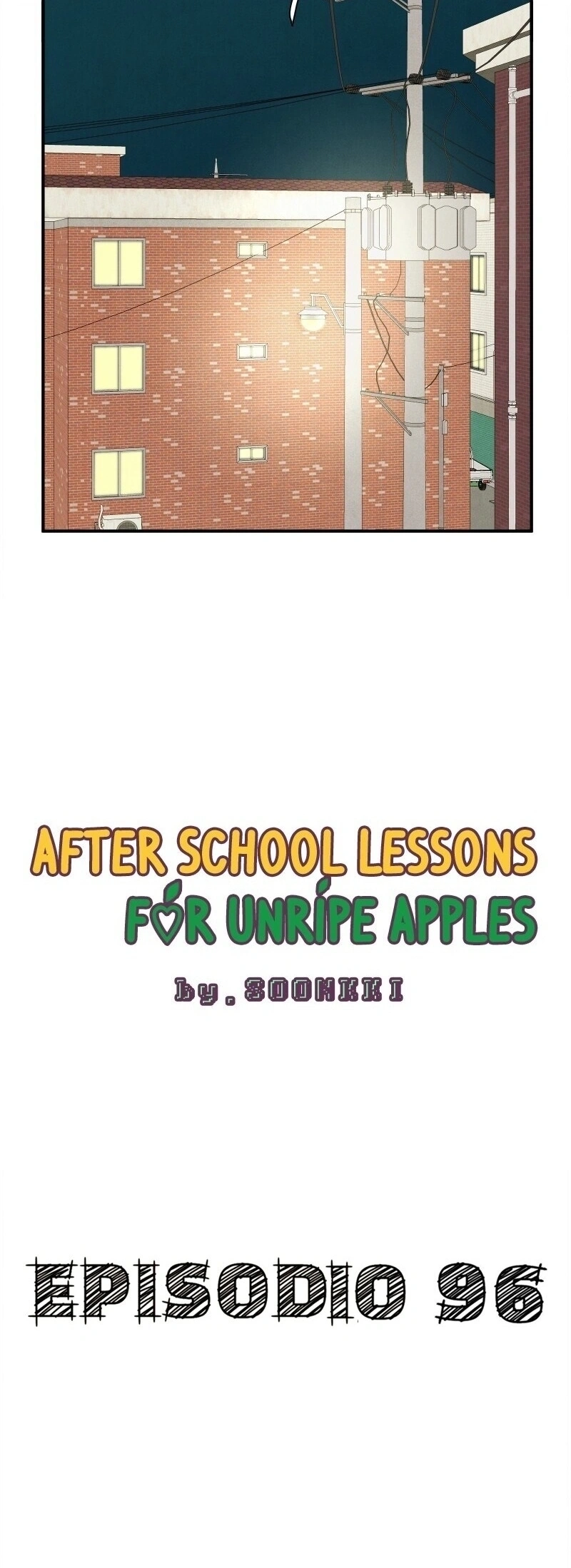 After School Lessons for Unripe Apples Capítulo 96 Página 45