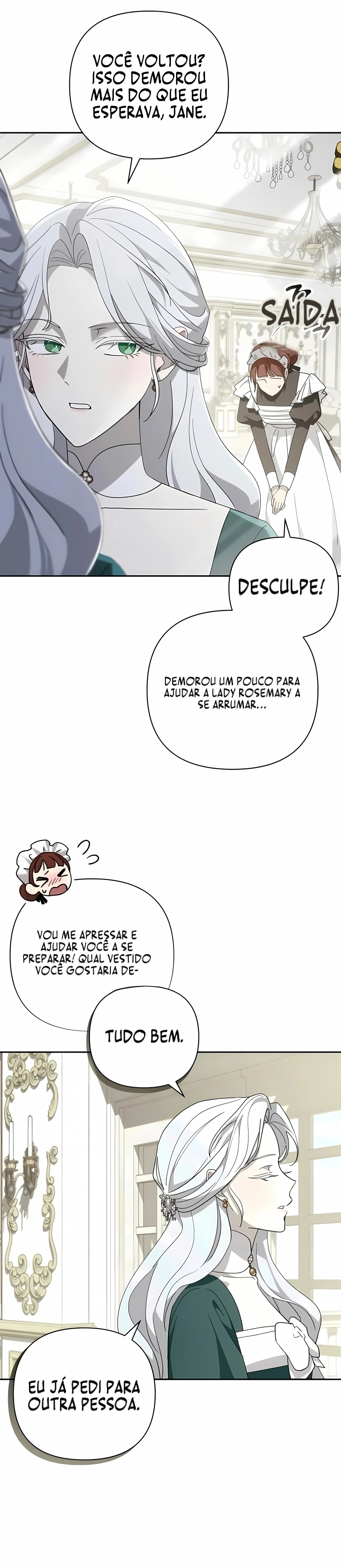 Agora é a sua vez de se arrepender. Capítulo 3 Página 21