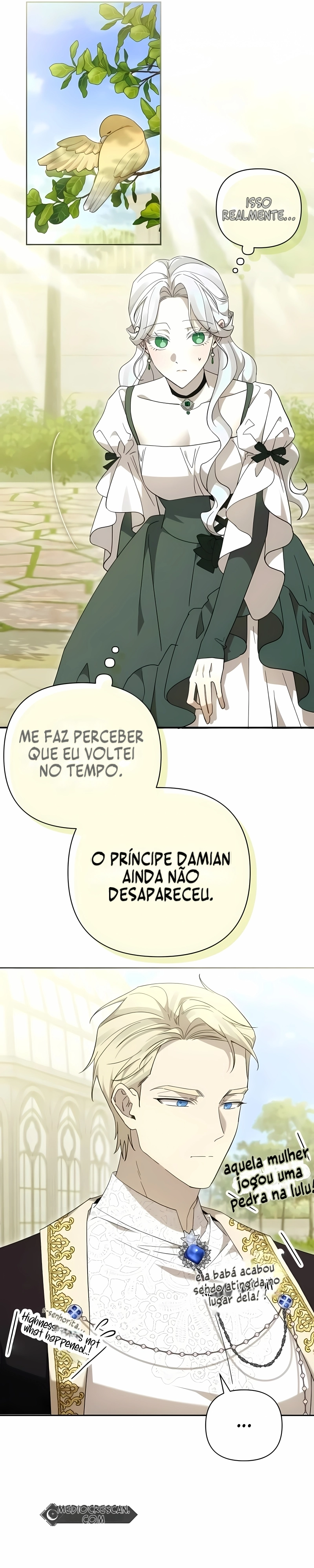 Agora é a sua vez de se arrepender. Capítulo 5 Página 5