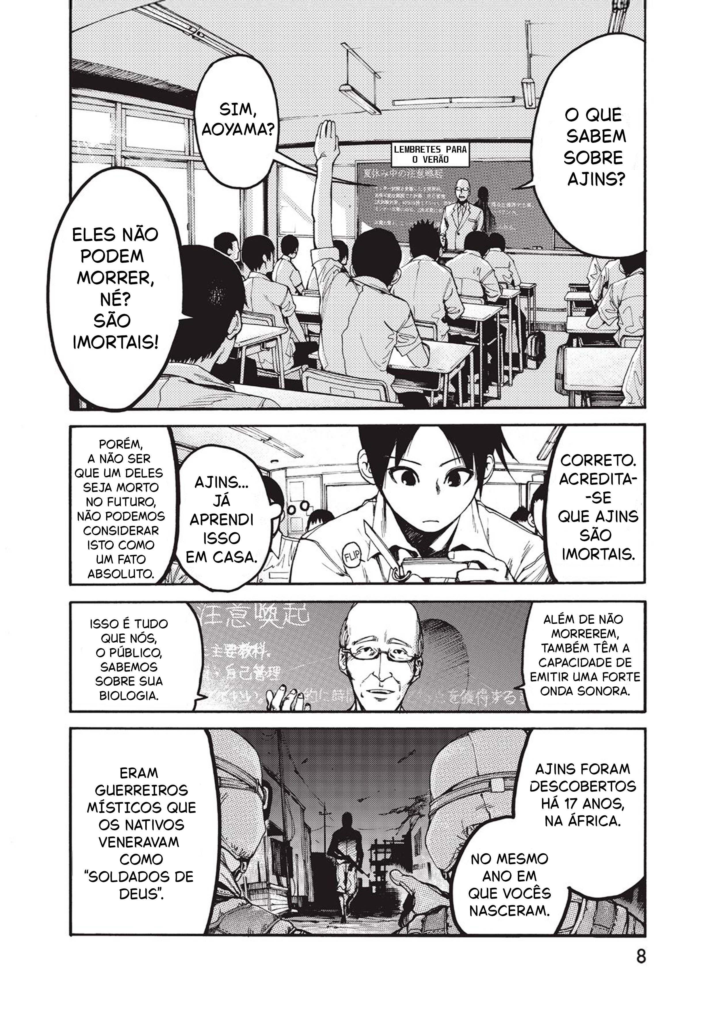 Ajin: Demi-Human Capítulo 1 Página 8
