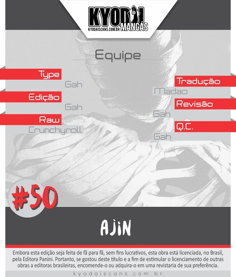 Ajin: Demi-Human Capítulo 50 Página 1