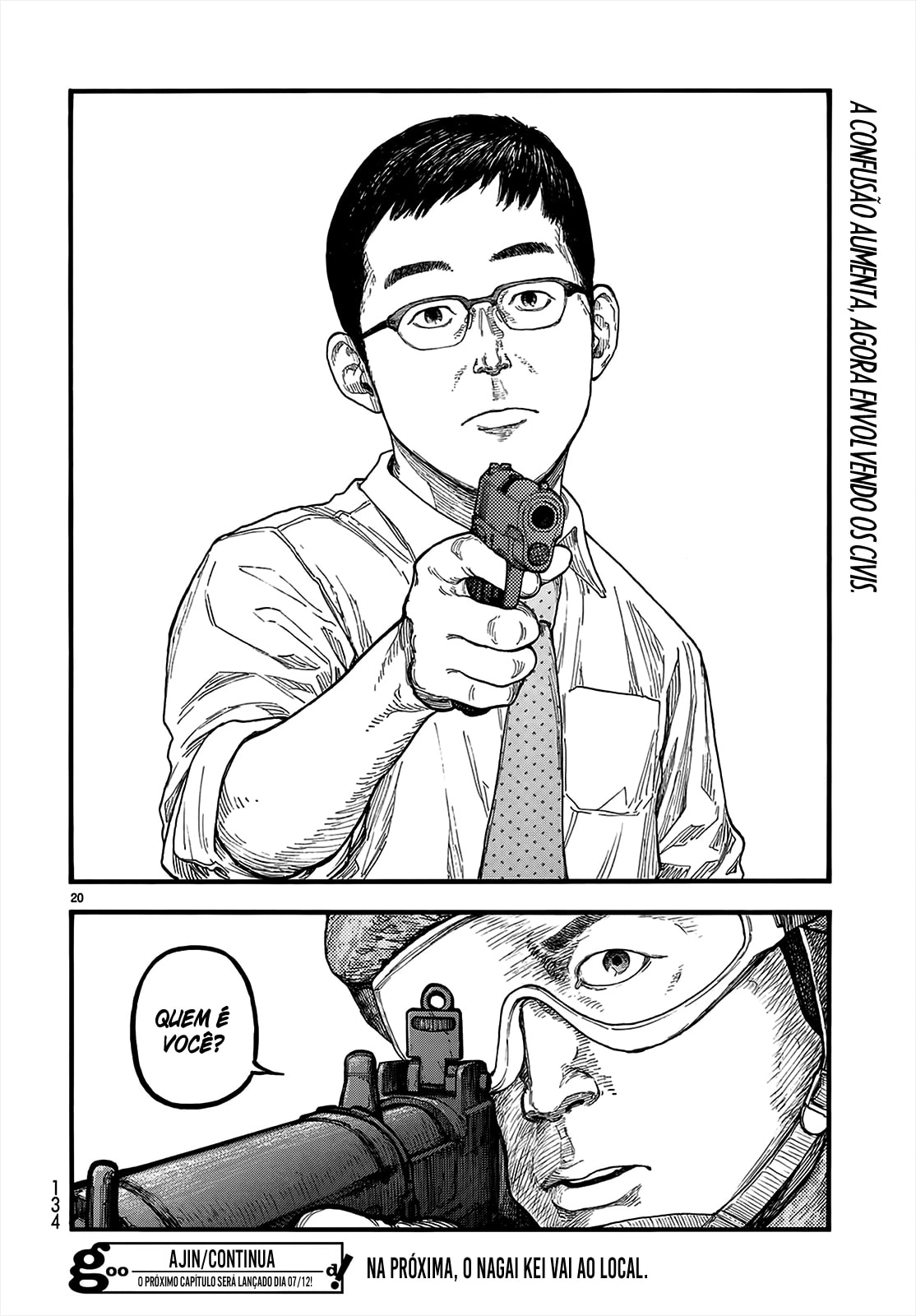 Ajin: Demi-Human Capítulo 54.3 Página 20