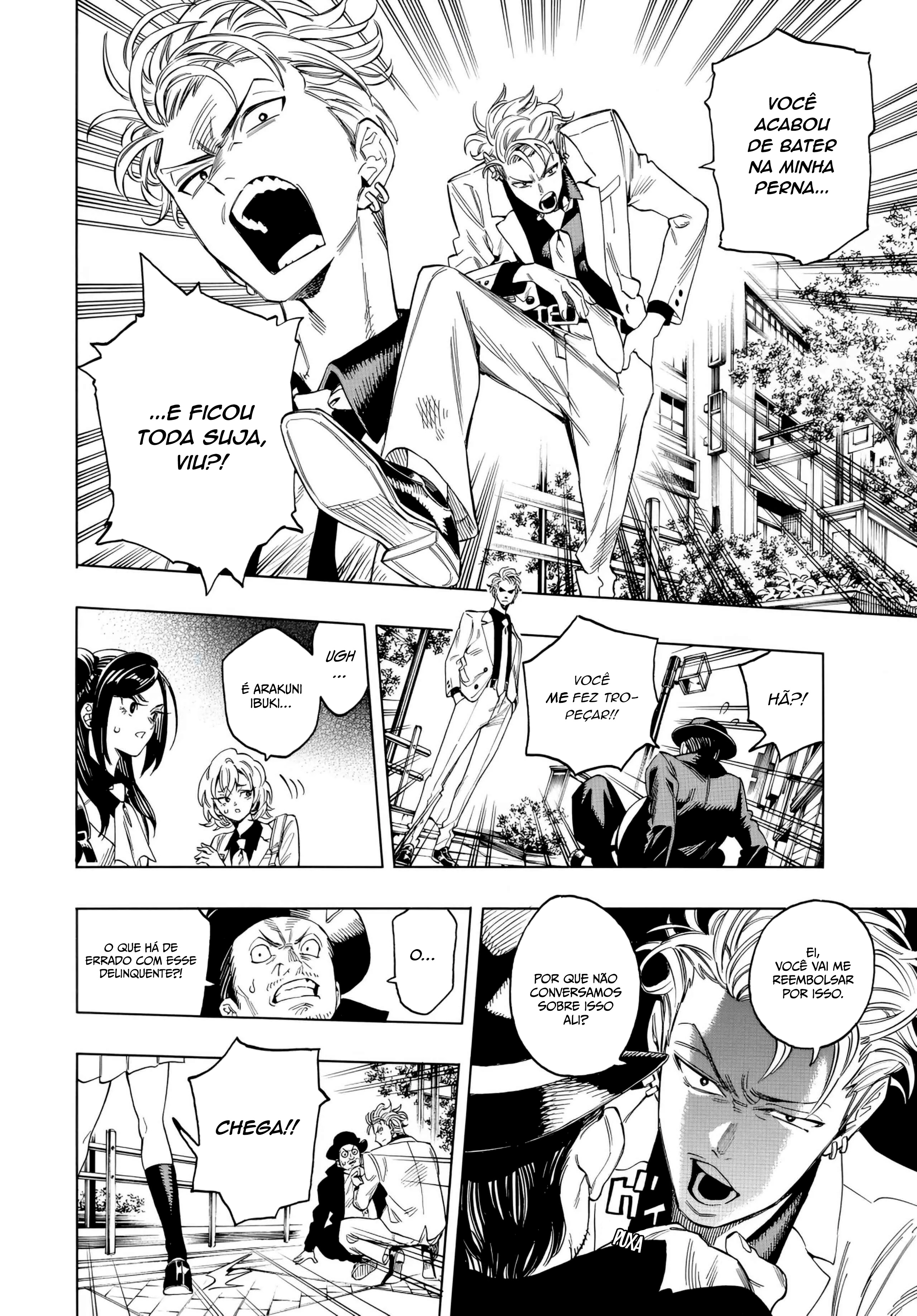 Akabane Honeko no Bodyguard Capítulo 1 Página 10