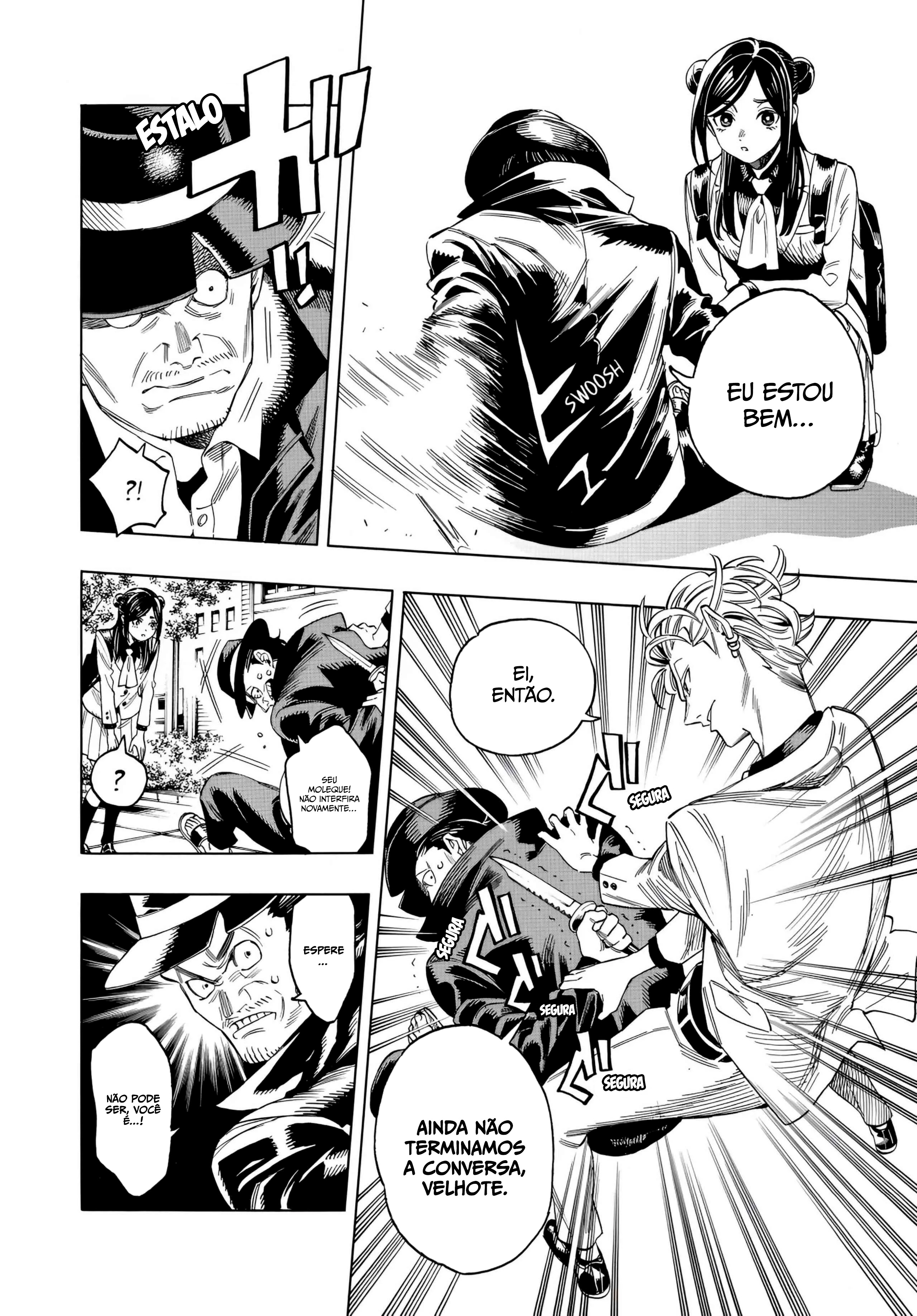 Akabane Honeko no Bodyguard Capítulo 1 Página 12