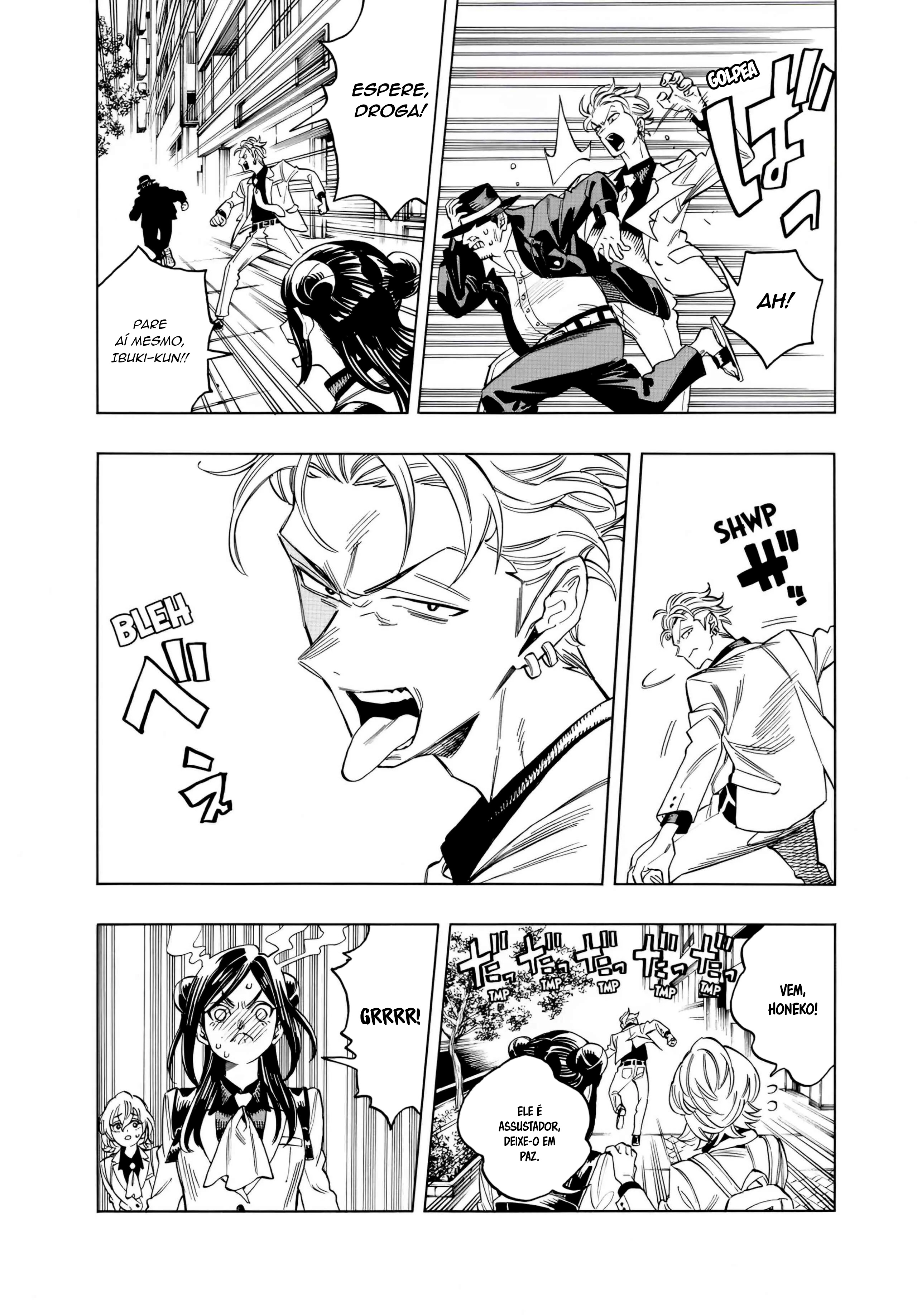 Akabane Honeko no Bodyguard Capítulo 1 Página 13