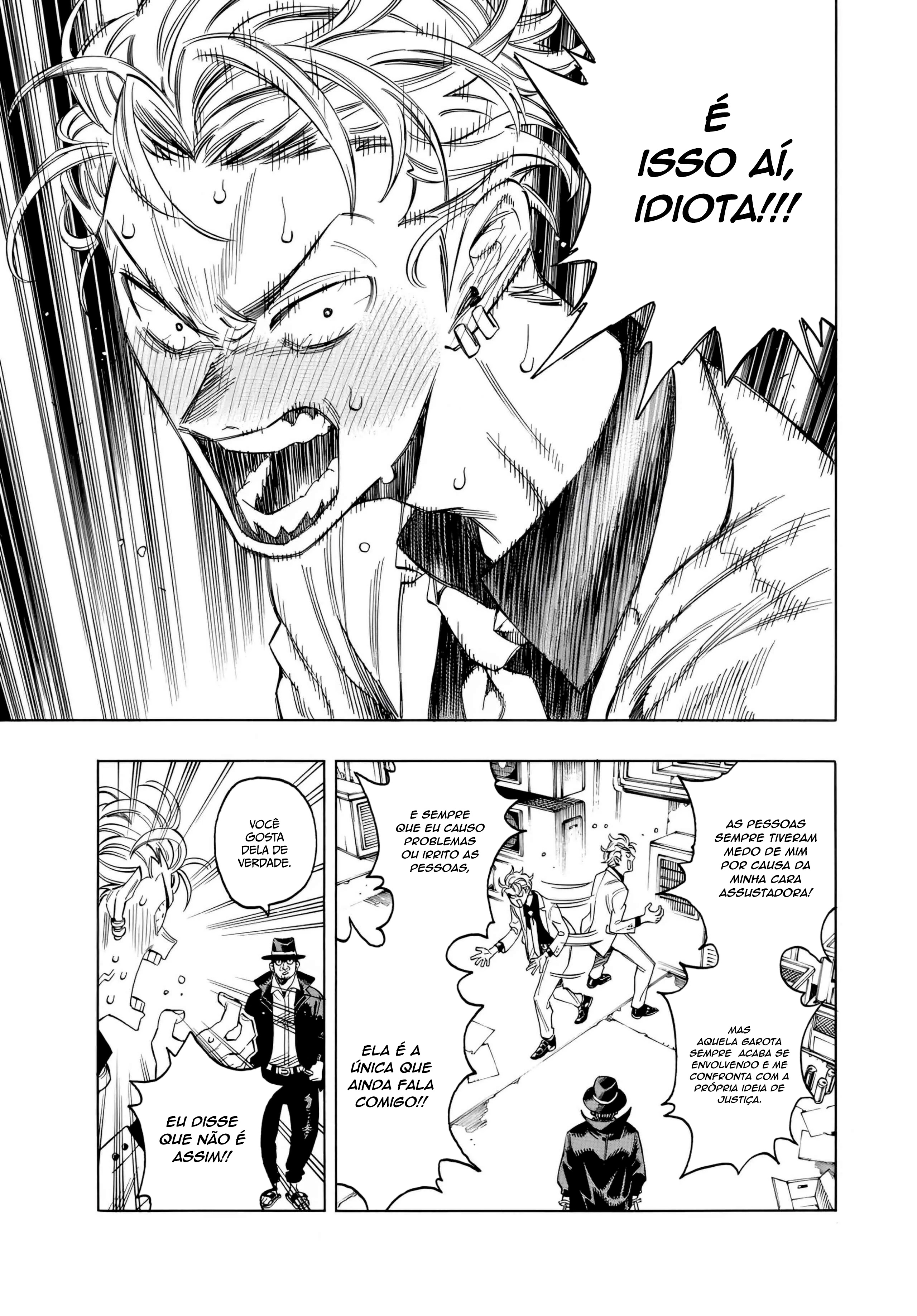 Akabane Honeko no Bodyguard Capítulo 1 Página 17