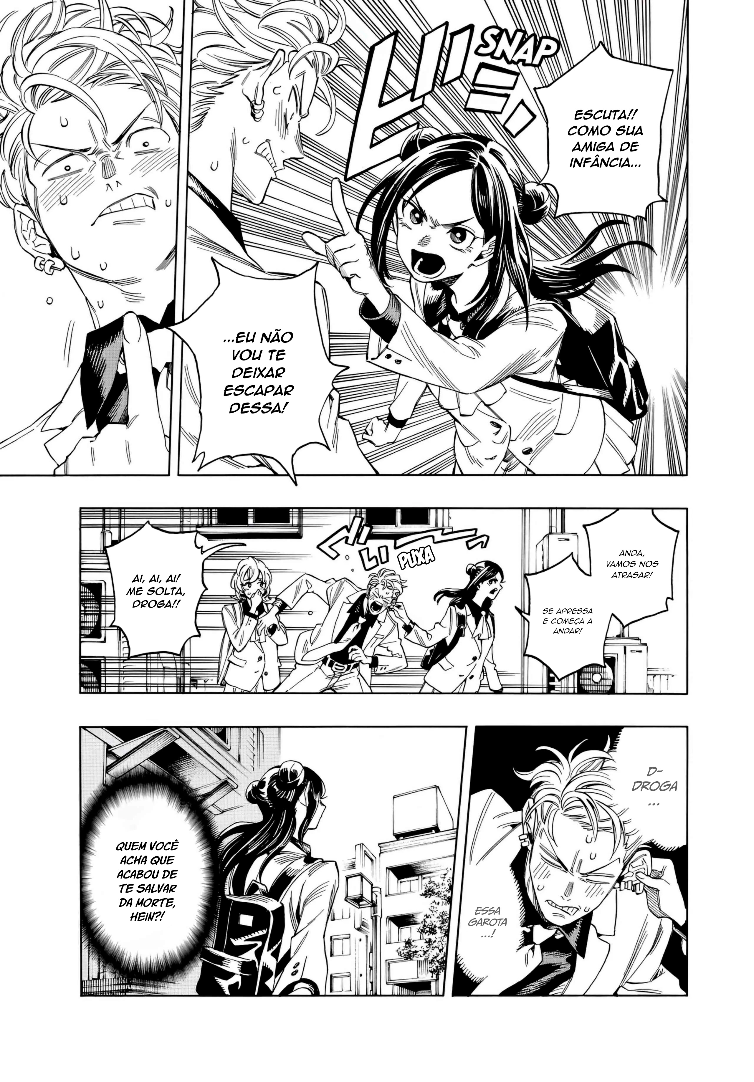 Akabane Honeko no Bodyguard Capítulo 1 Página 19