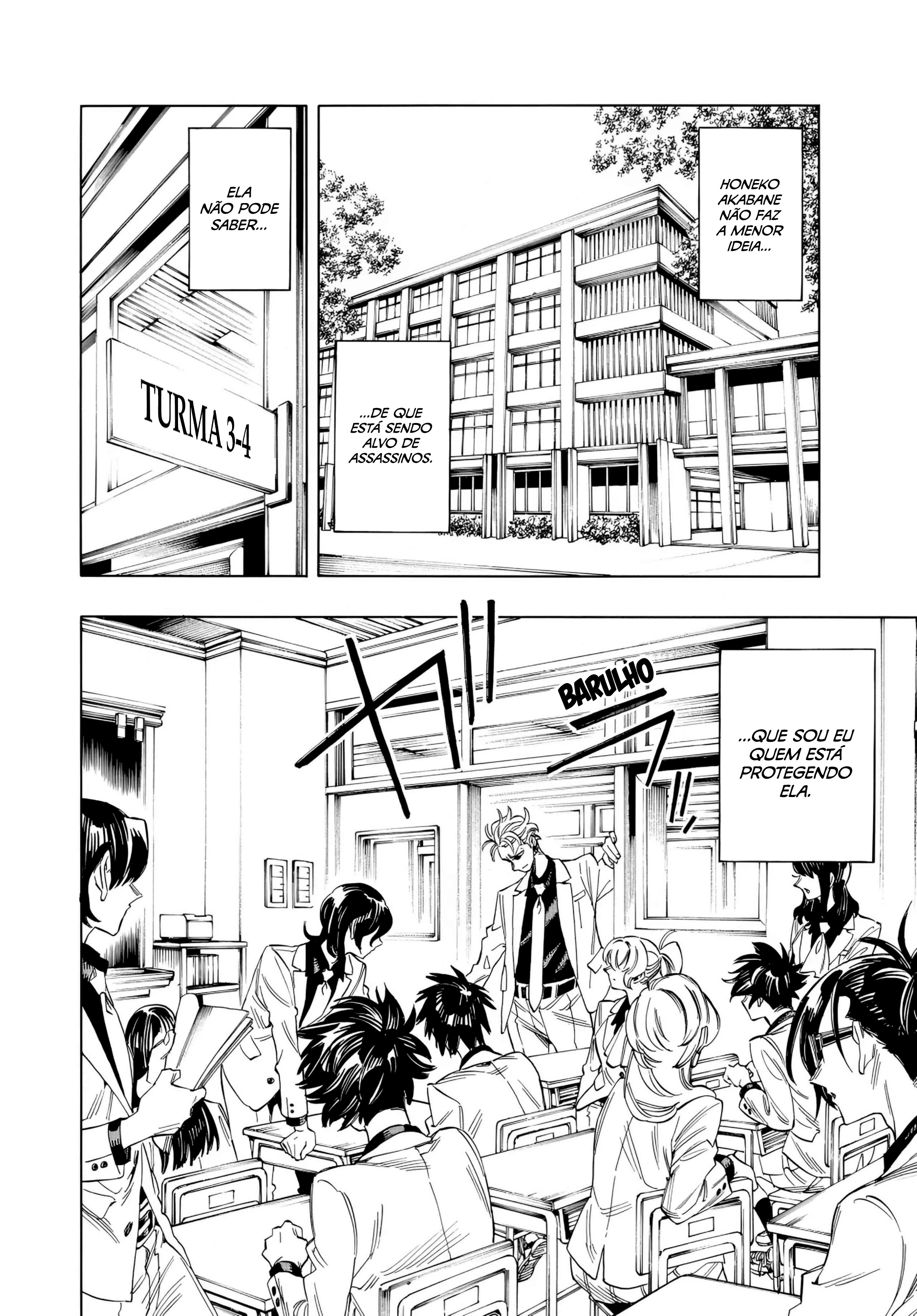 Akabane Honeko no Bodyguard Capítulo 1 Página 20