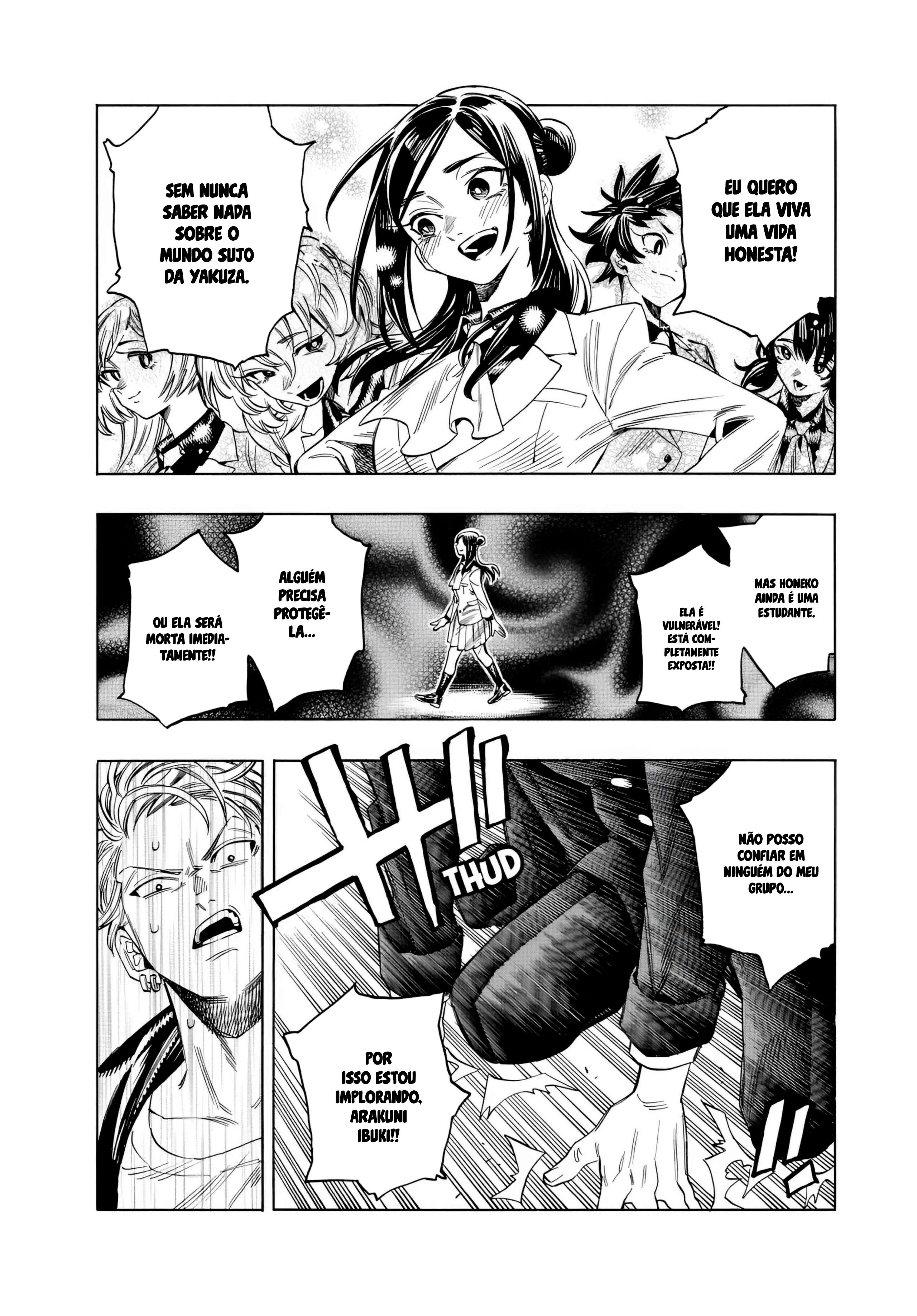 Akabane Honeko no Bodyguard Capítulo 1 Página 32