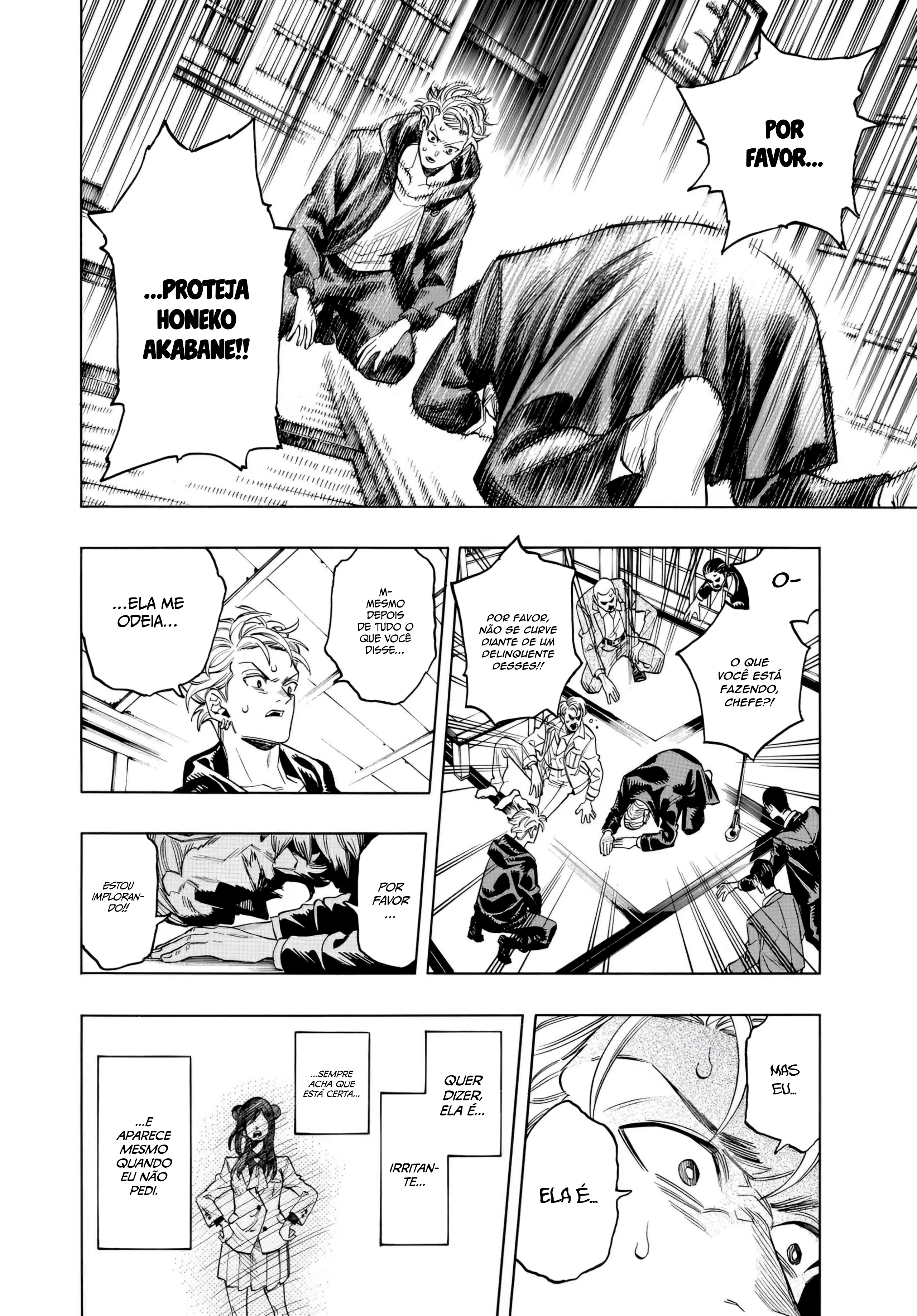 Akabane Honeko no Bodyguard Capítulo 1 Página 33