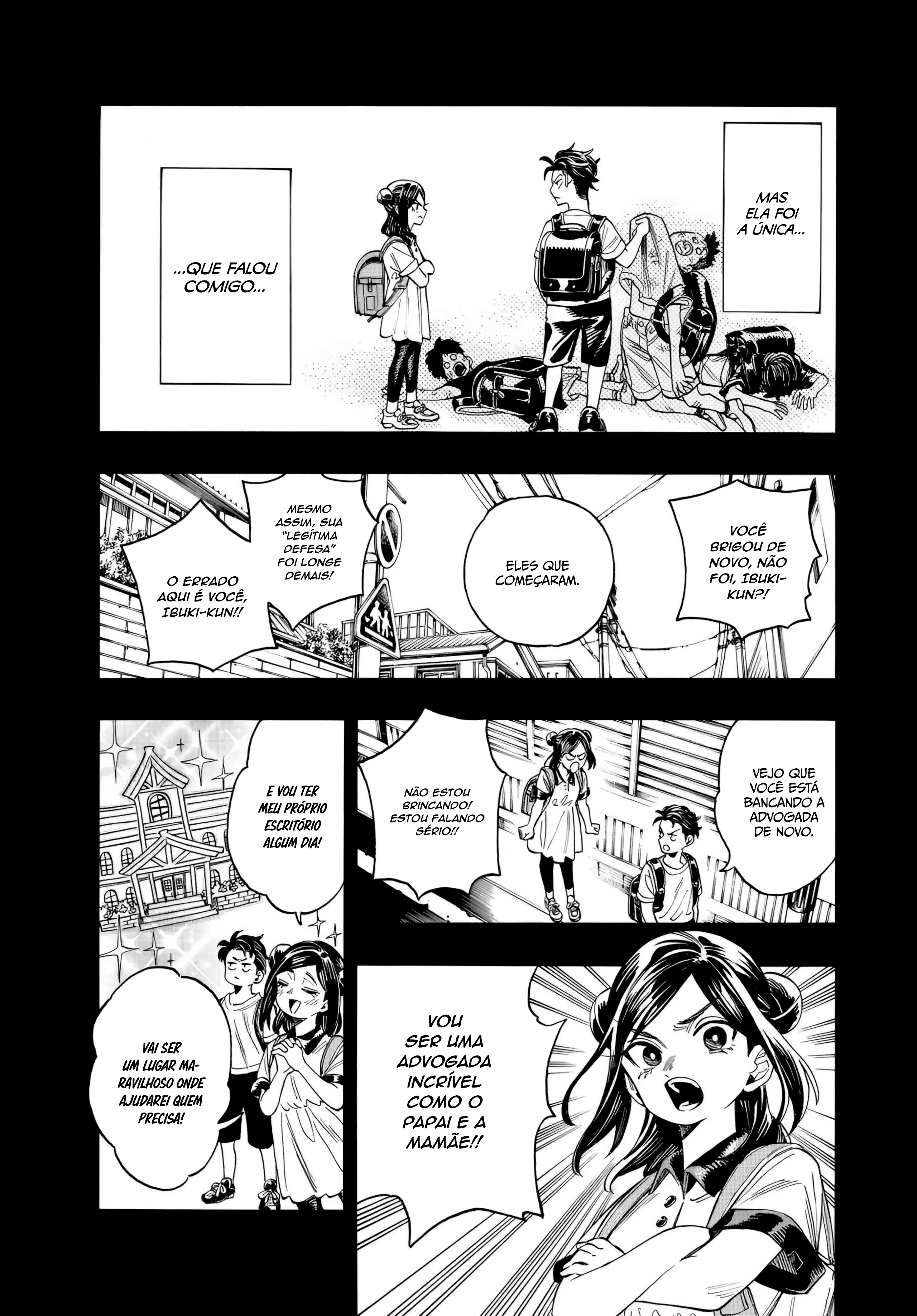Akabane Honeko no Bodyguard Capítulo 1 Página 34