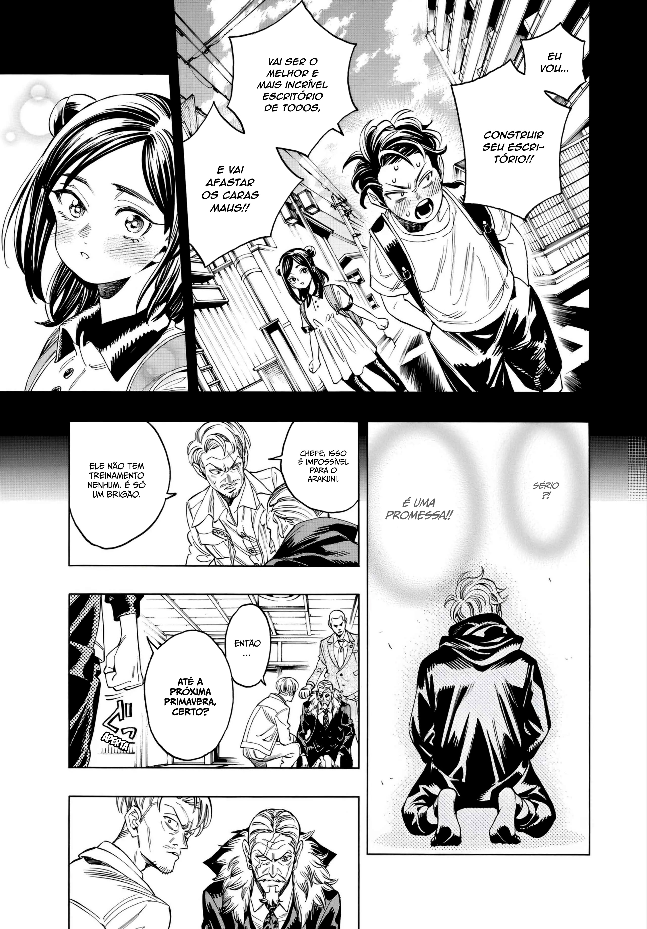 Akabane Honeko no Bodyguard Capítulo 1 Página 36
