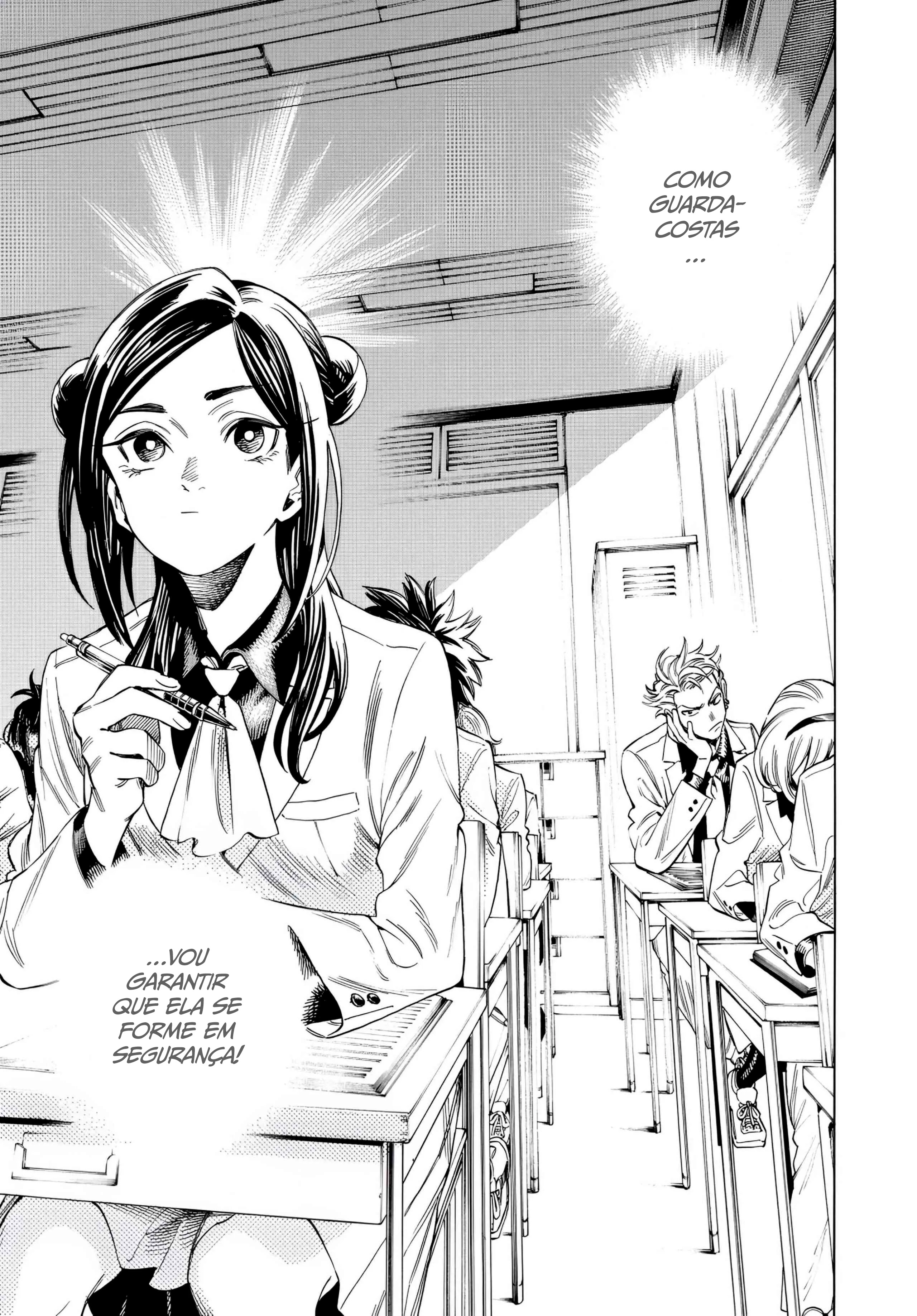 Akabane Honeko no Bodyguard Capítulo 1 Página 38