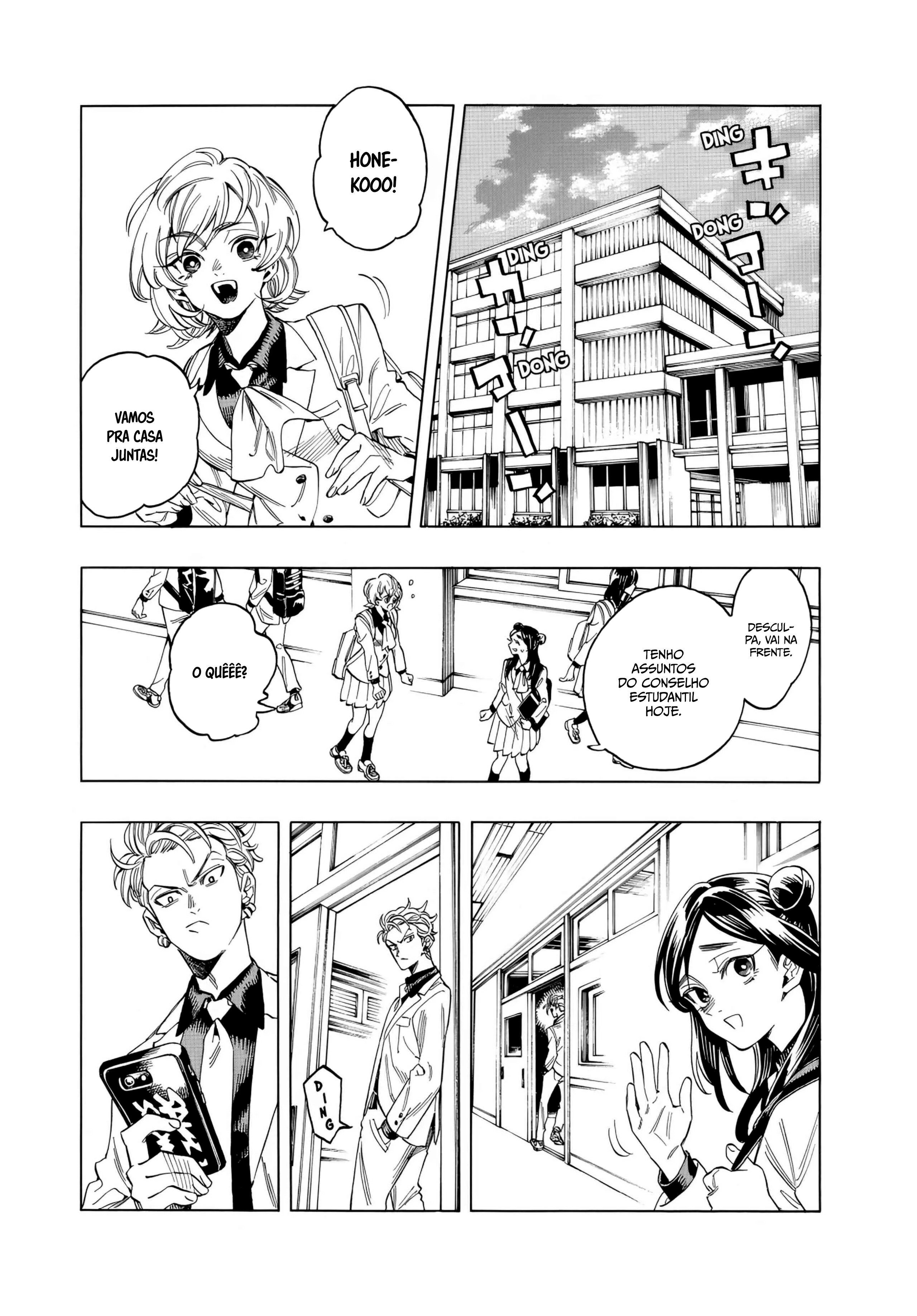 Akabane Honeko no Bodyguard Capítulo 1 Página 39