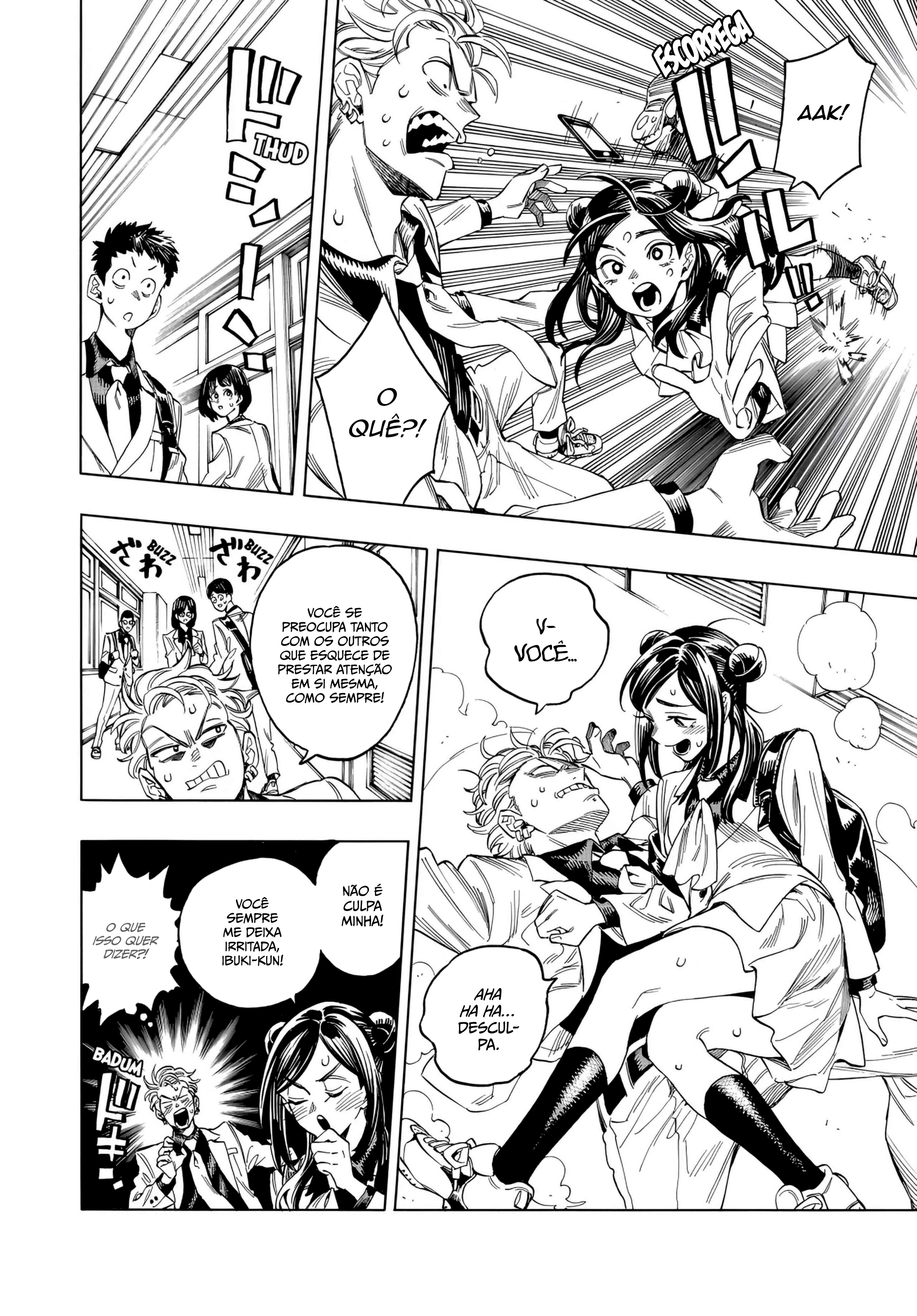 Akabane Honeko no Bodyguard Capítulo 1 Página 41
