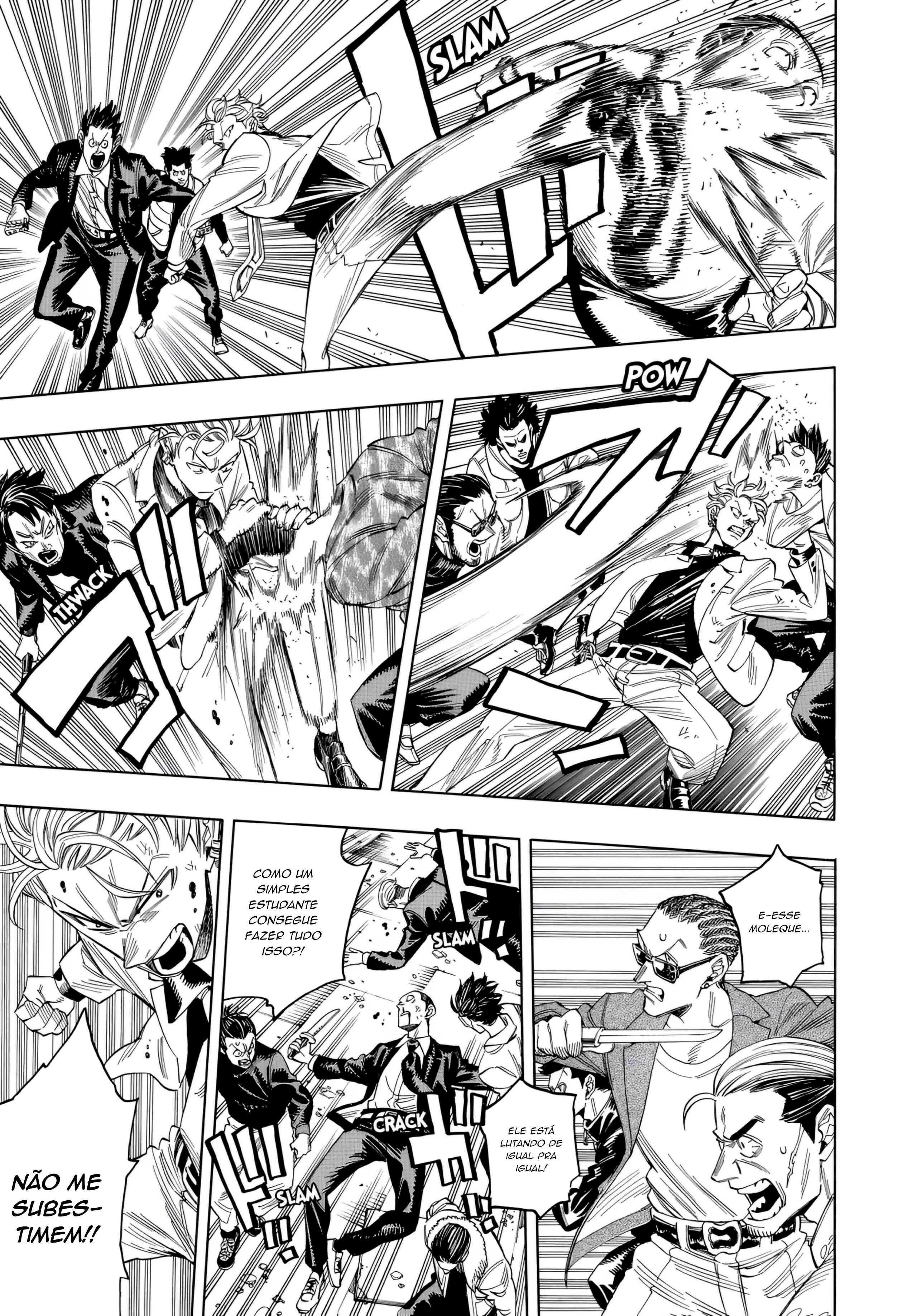 Akabane Honeko no Bodyguard Capítulo 1 Página 50