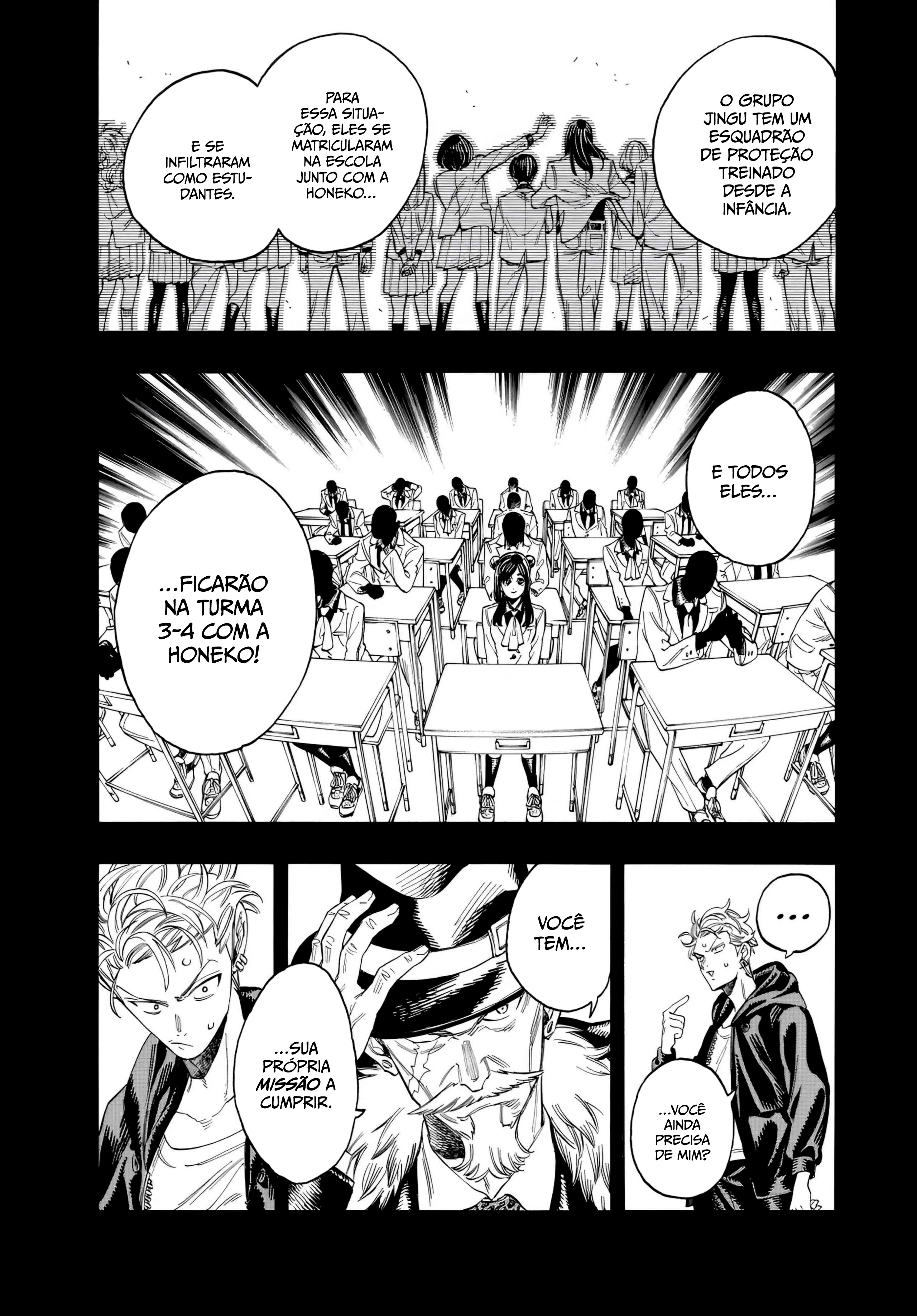 Akabane Honeko no Bodyguard Capítulo 1 Página 59