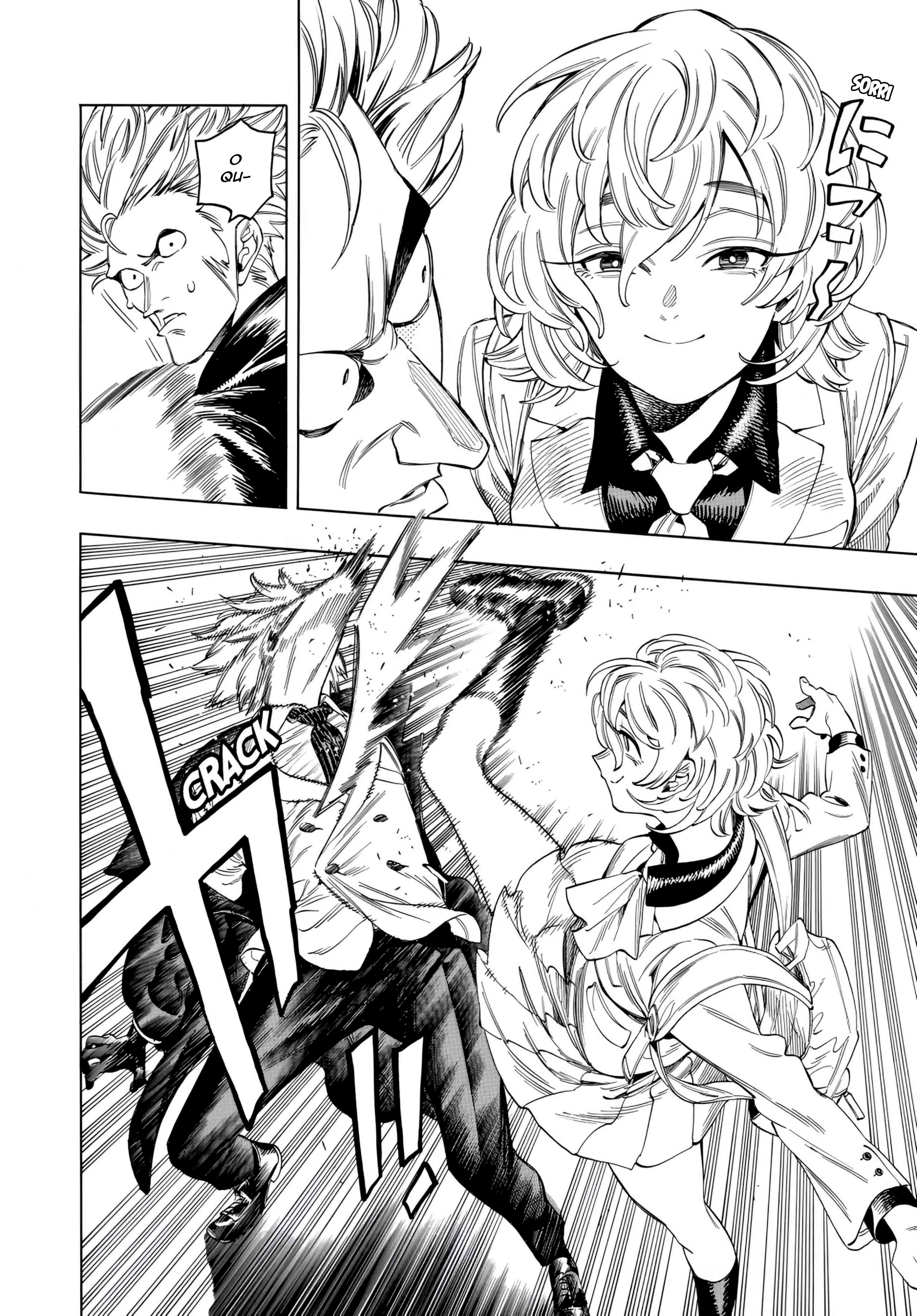 Akabane Honeko no Bodyguard Capítulo 1 Página 62