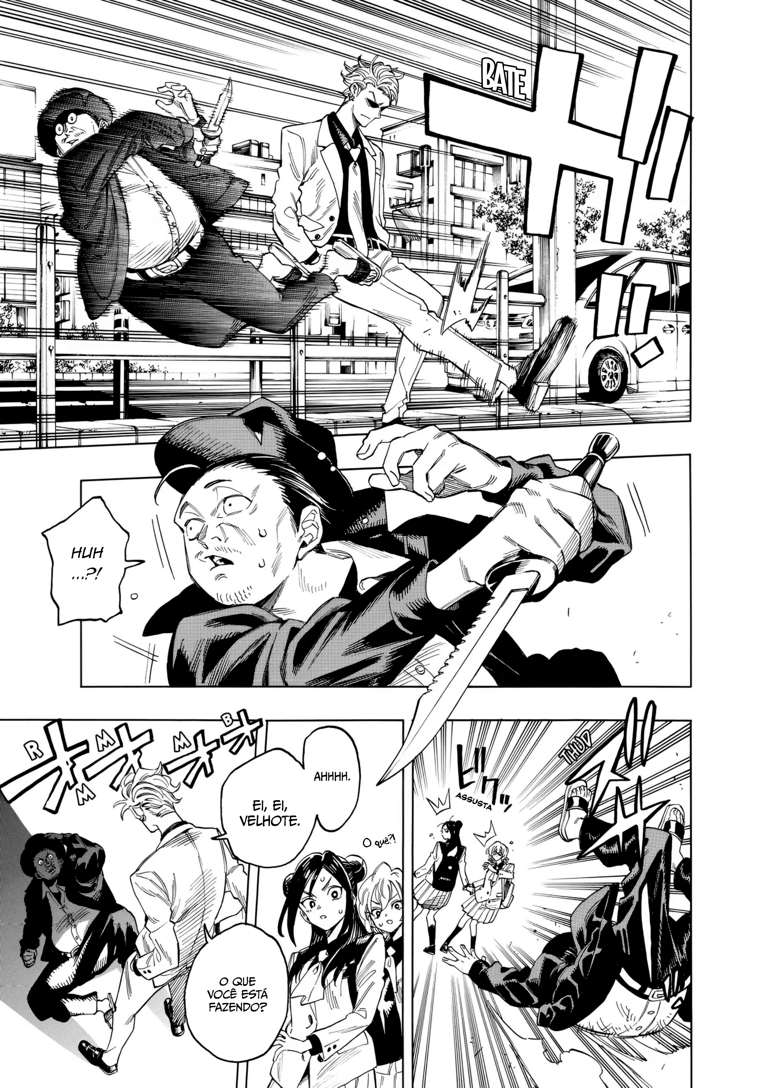 Akabane Honeko no Bodyguard Capítulo 1 Página 9