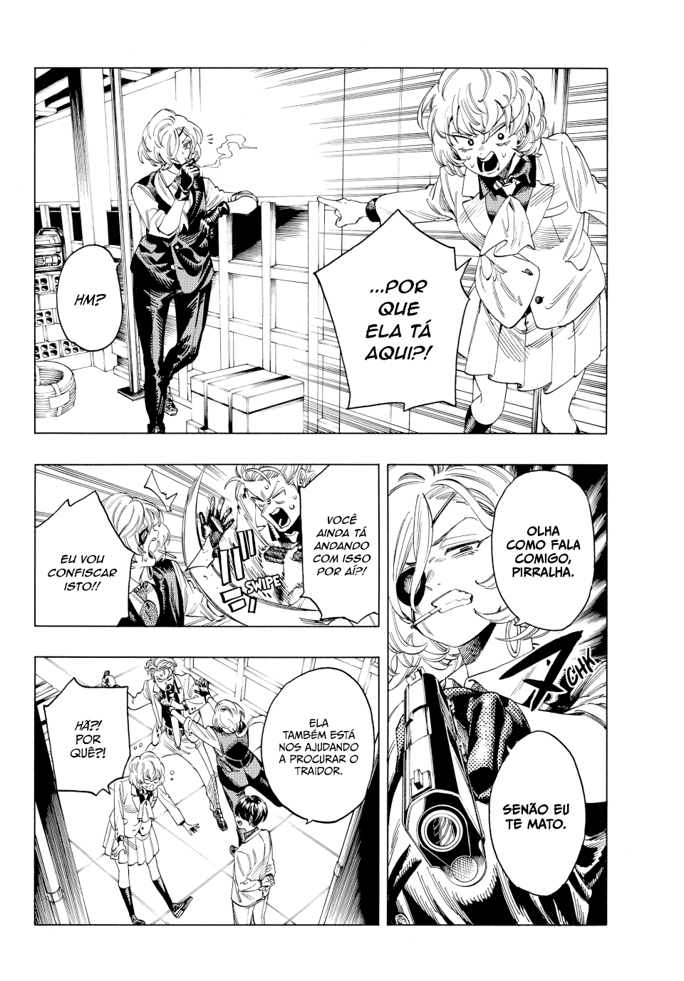 Akabane Honeko no Bodyguard Capítulo 12 Página 4