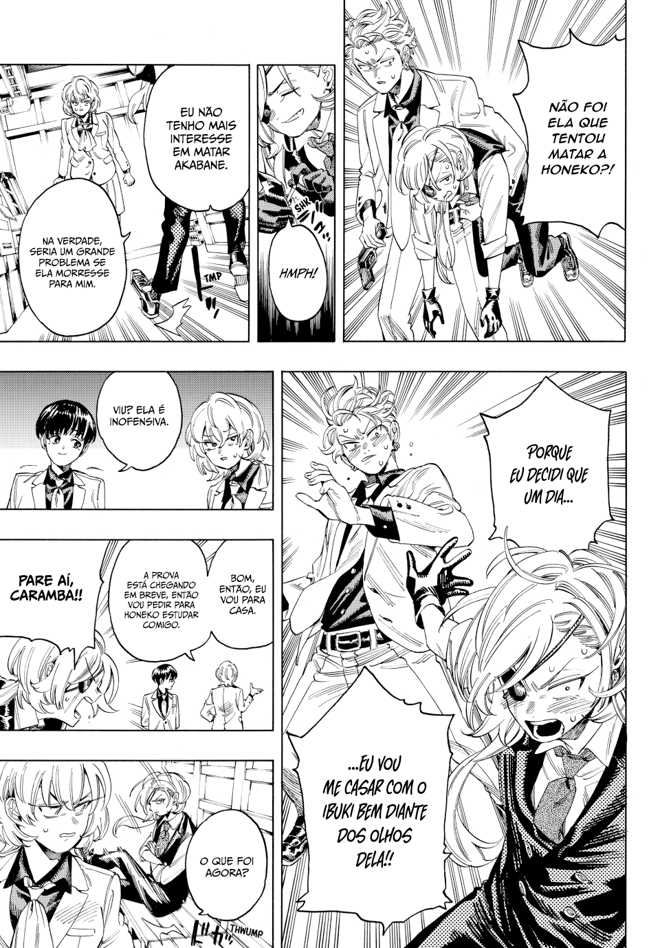 Akabane Honeko no Bodyguard Capítulo 12 Página 5