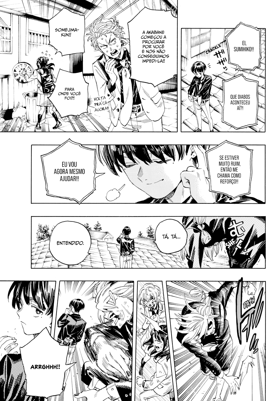 Akabane Honeko no Bodyguard Capítulo 17 Página 21